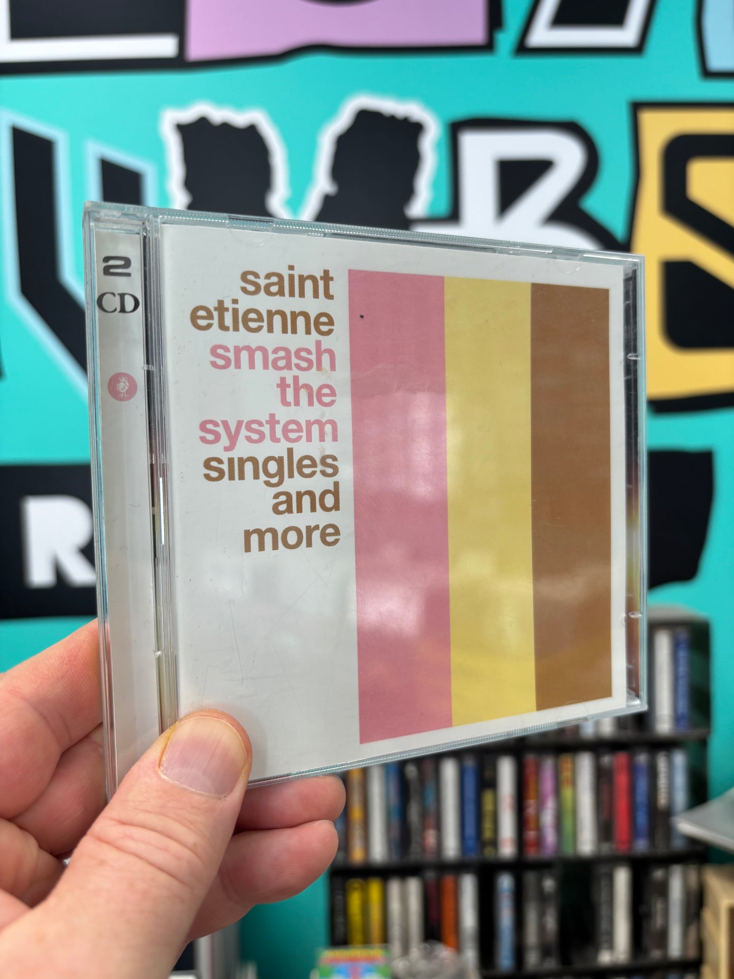 Saint Etienne: Smash The System (Singles And More), 2CD, Spot varnished cover, Heavenly, Columbia, UK 2001