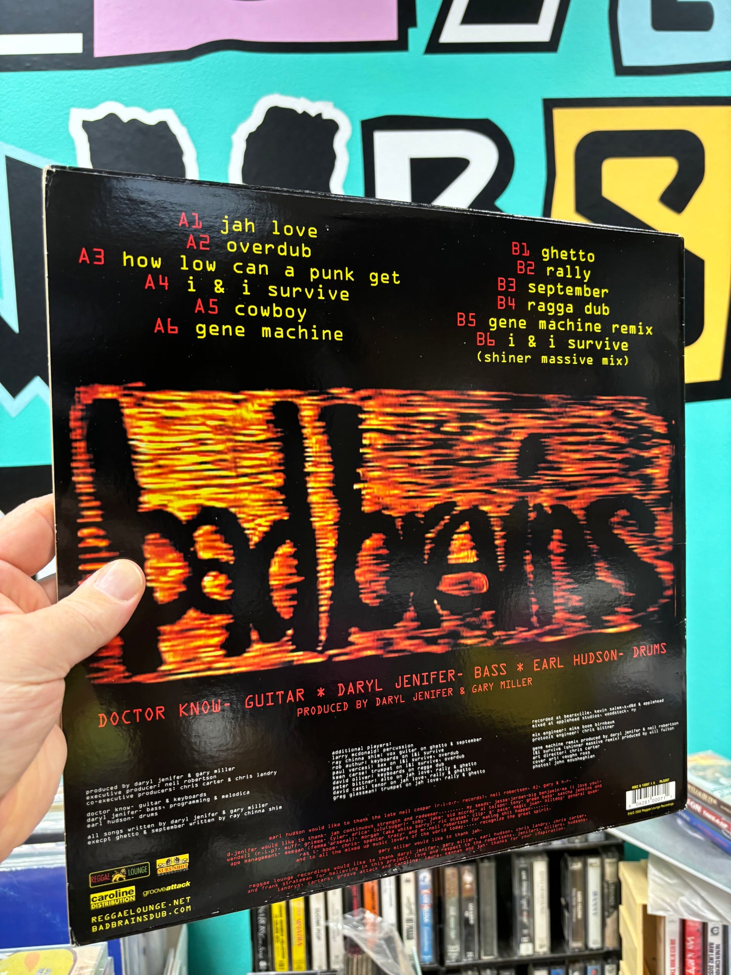 HULLU VARASTOALE -20%‼️‼️‼️Bad Brains: I & I Survived (Dub), LP, Only vinyl pressing, Reggae Lounge, US 2002