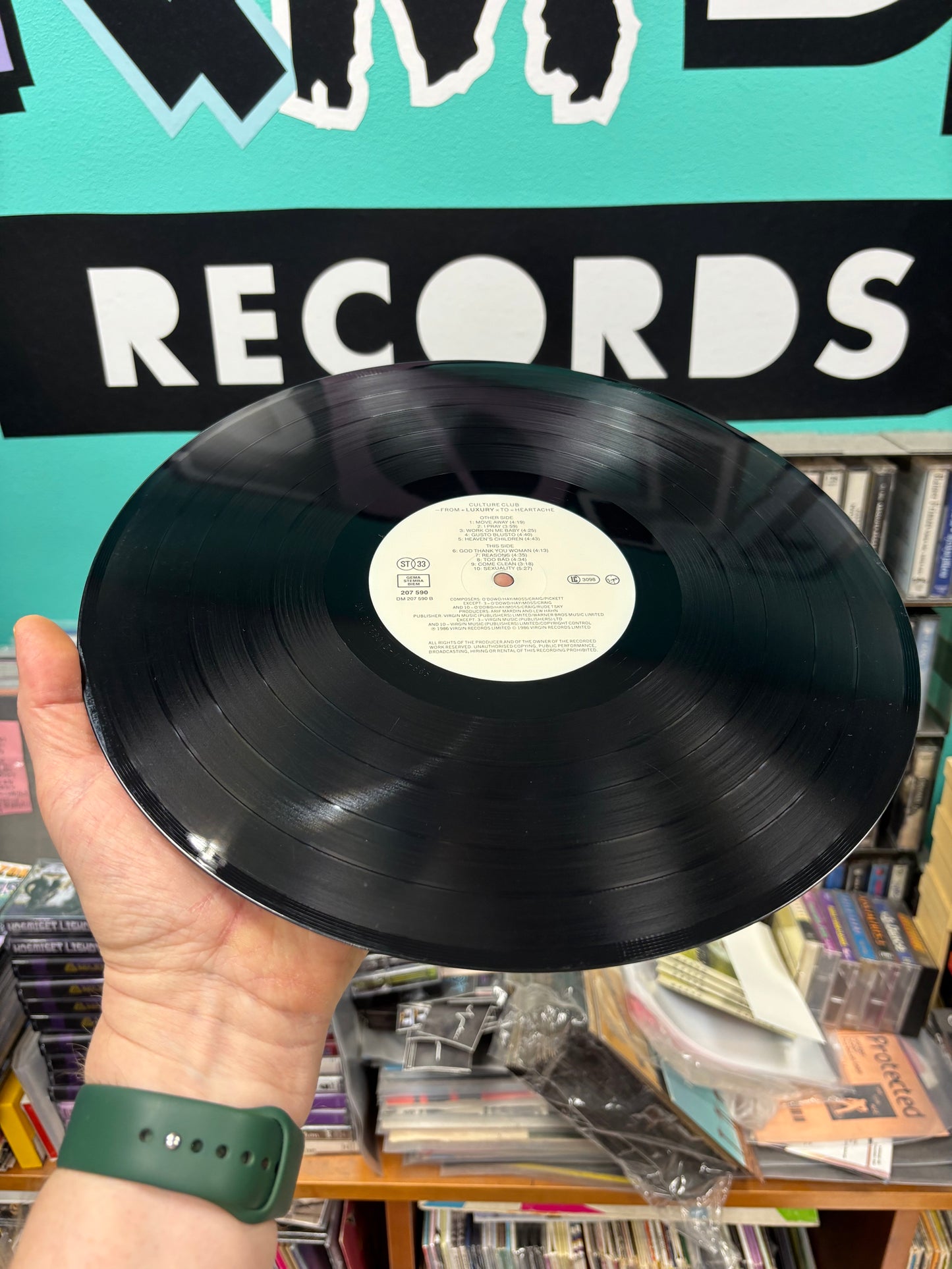 Culture Club: From Luxury To Heartache, LP, Virgin, Europe 1986