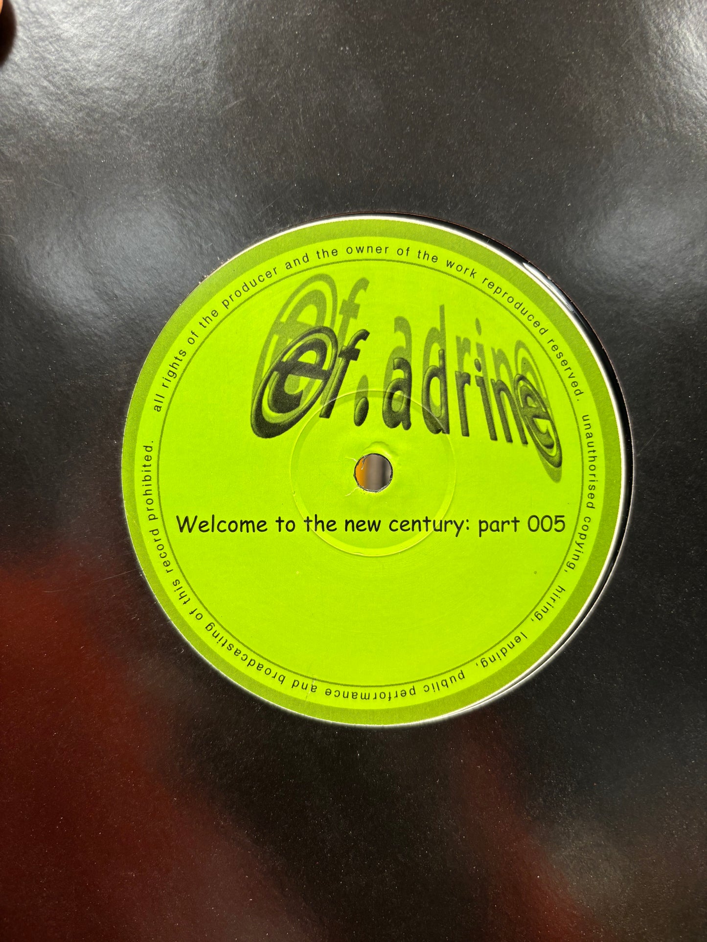 DJ Mishka: The Time Bomb EP, 12inch, Only official pressing, Ef.adrine, UK 2000