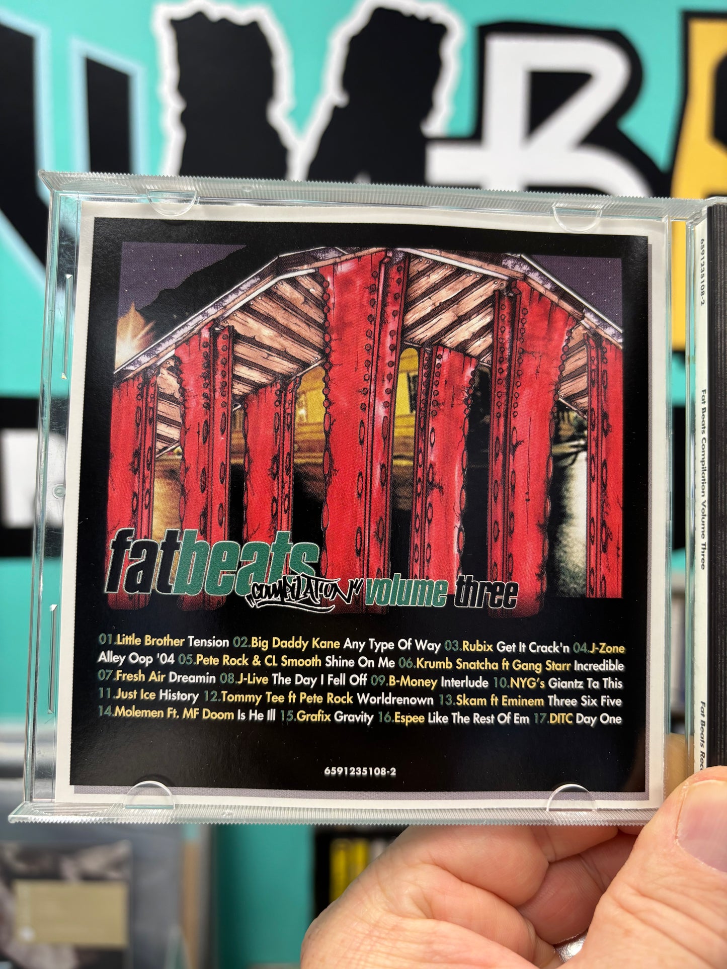 Fat Beats Compilation Volume Three, CD, Only official CD pressing, Fat Beats, US 2003