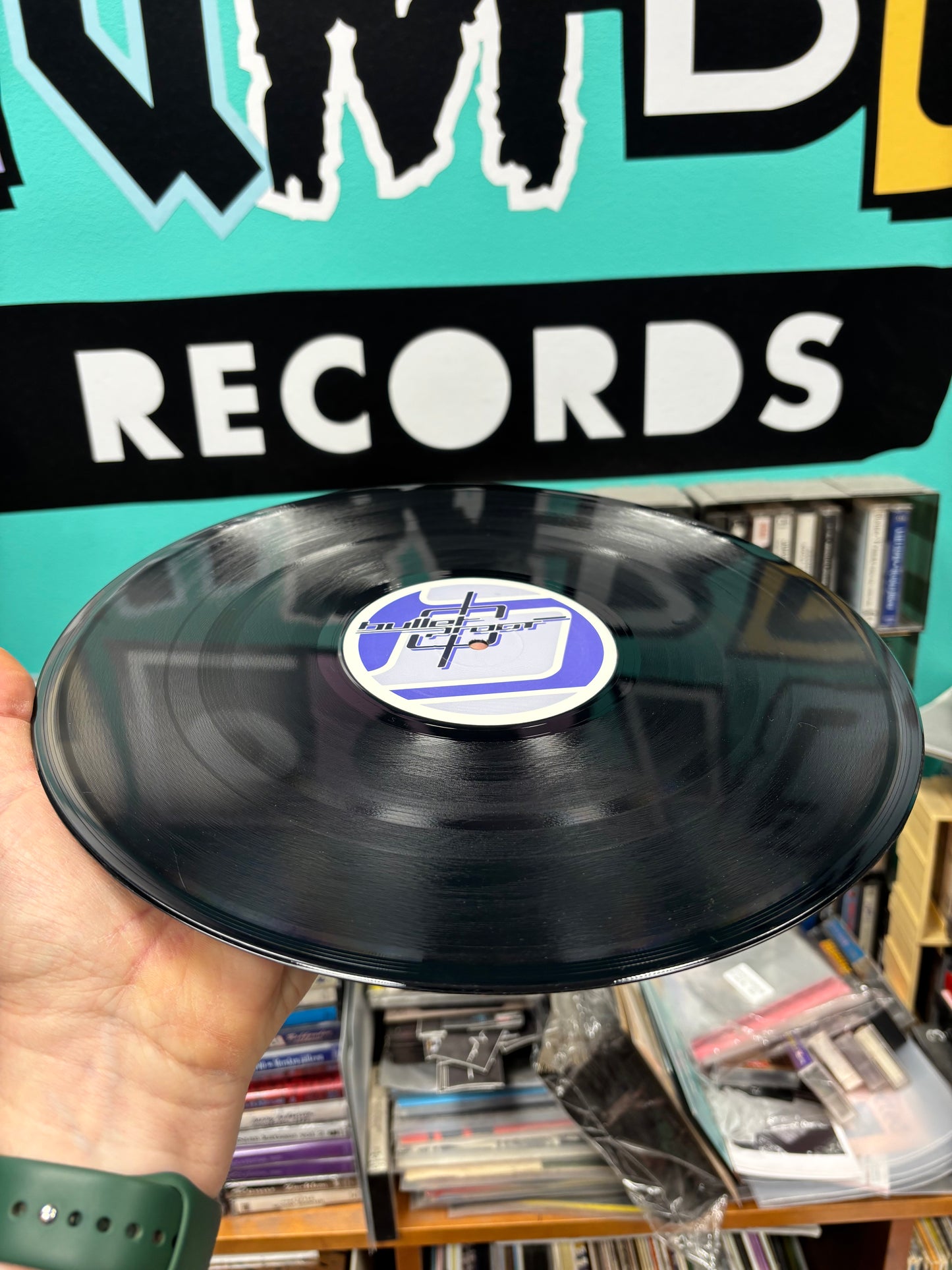 Rubec and Dynamic Intervention: Listen Up, 12inch, Only official pressing, Bulletproof Records, UK 2000