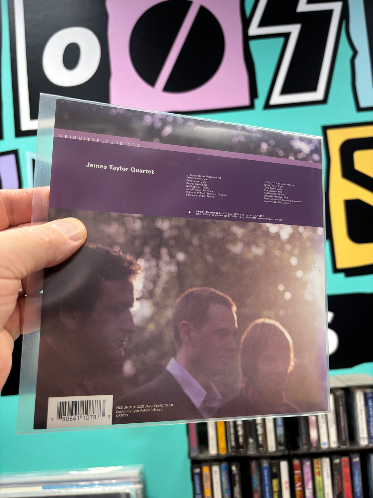 The James Taylor Quartet: Chalk Pit/Tough Chicken, 7inch, Only pressing, Ubiquity, US 2001