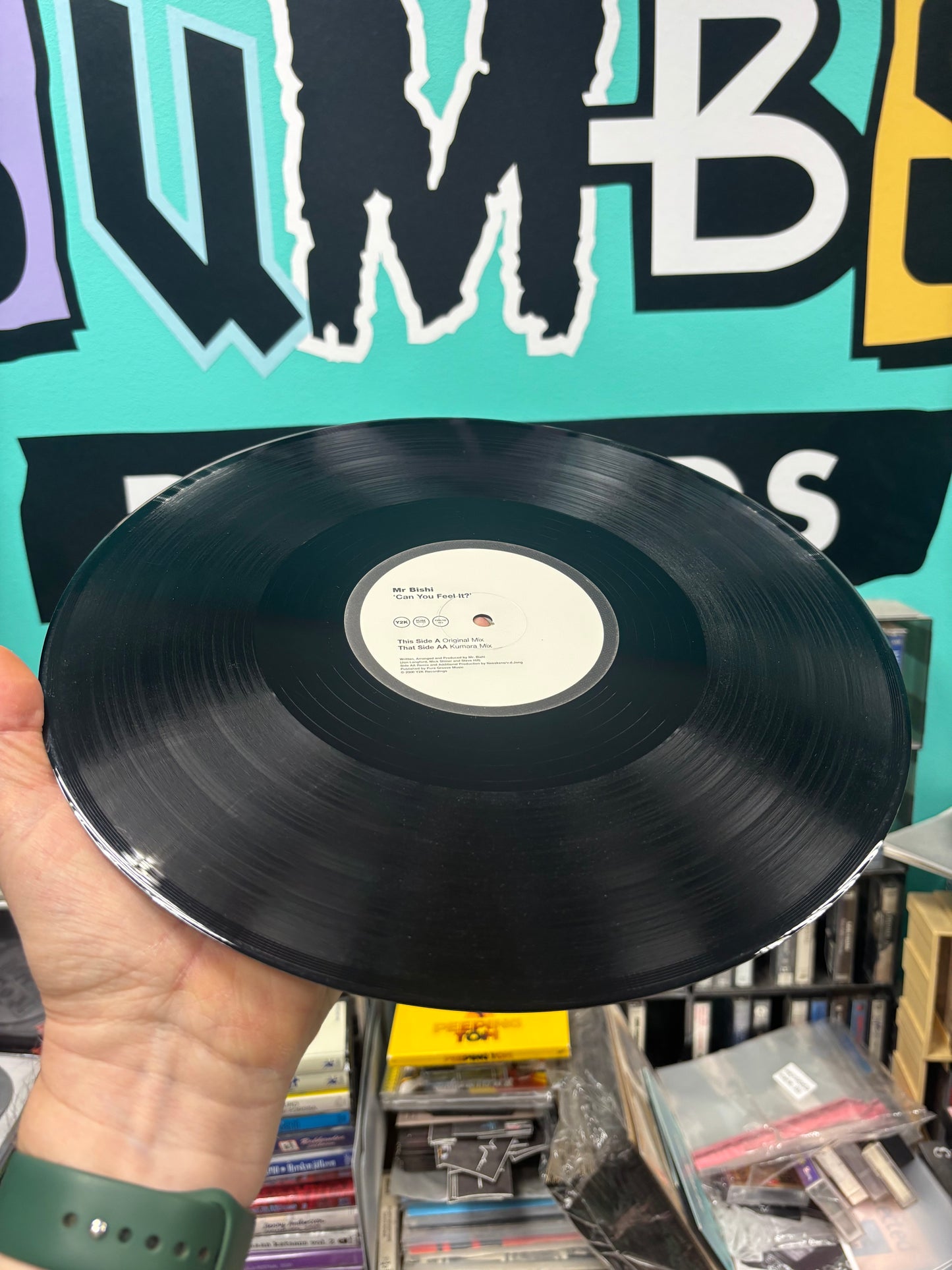 Mr Bishi: Can You Feel It?, 12inch, Only pressing, Y2K Limited, UK 2000