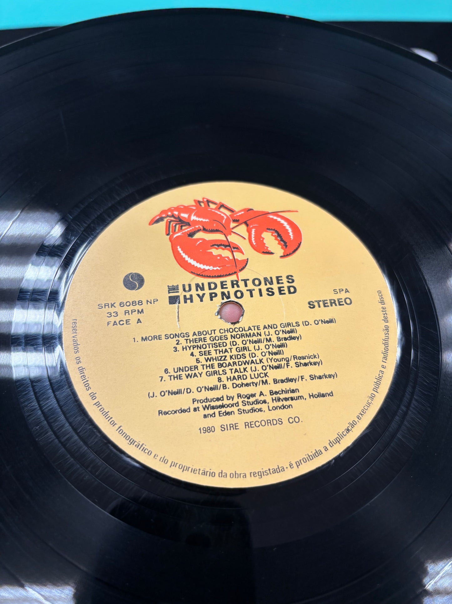 The Undertones: Hypnotised, LP, Sire, Portugal 1980