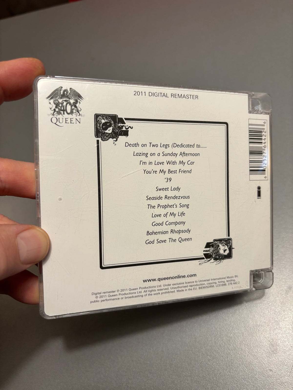 Queen: A Night At The Opera, CD, reissue, remastered, Super Jewel Box, Island Records, Europe 2011