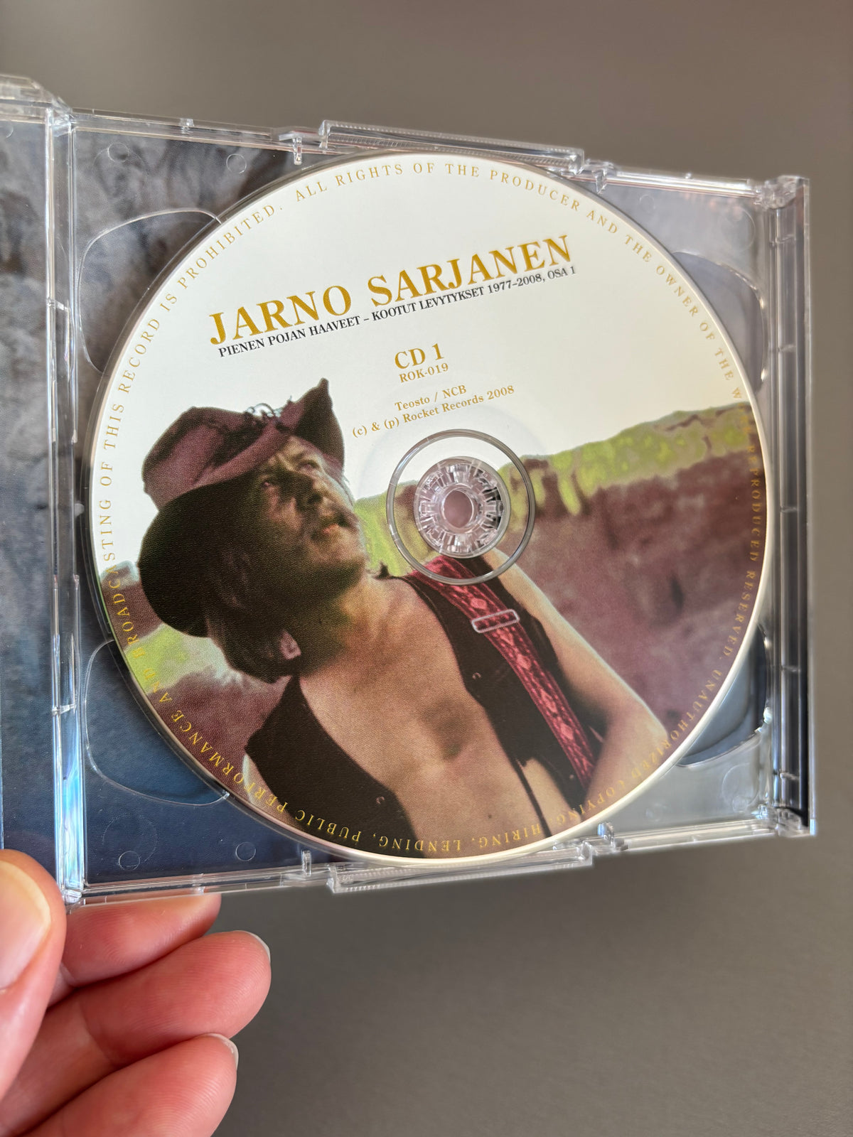 Jarno Sarjanen: Pienen Pojan Haaveet - Kootut Levytykset 1977-2008, Osa 1, 2CD, Only pressing, Rocket Records, Finland 2008
