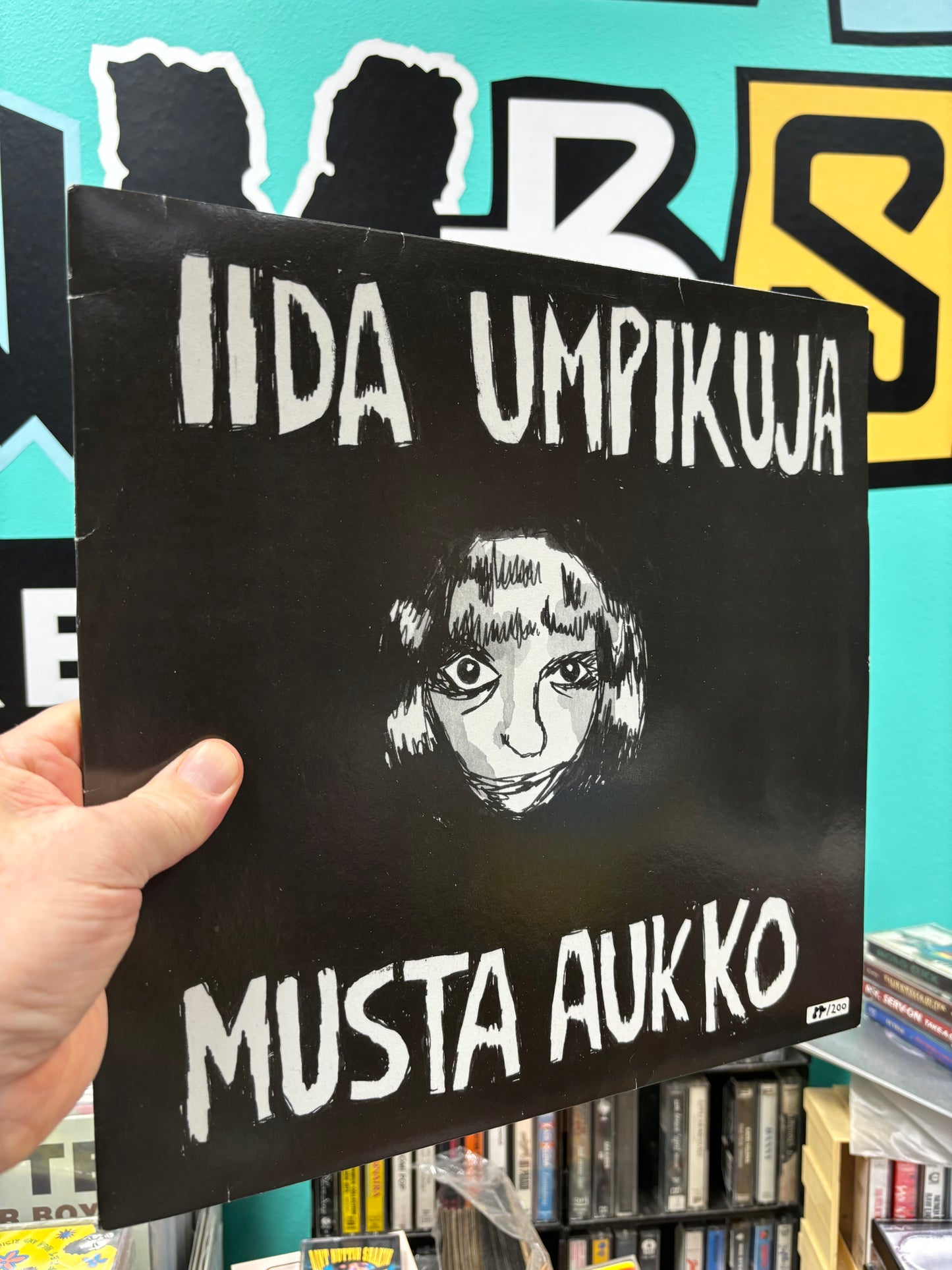 Iida Umpikuja: Musta Aukko, LP, Only vinyl pressing, Plastic Passion, Finland 2014