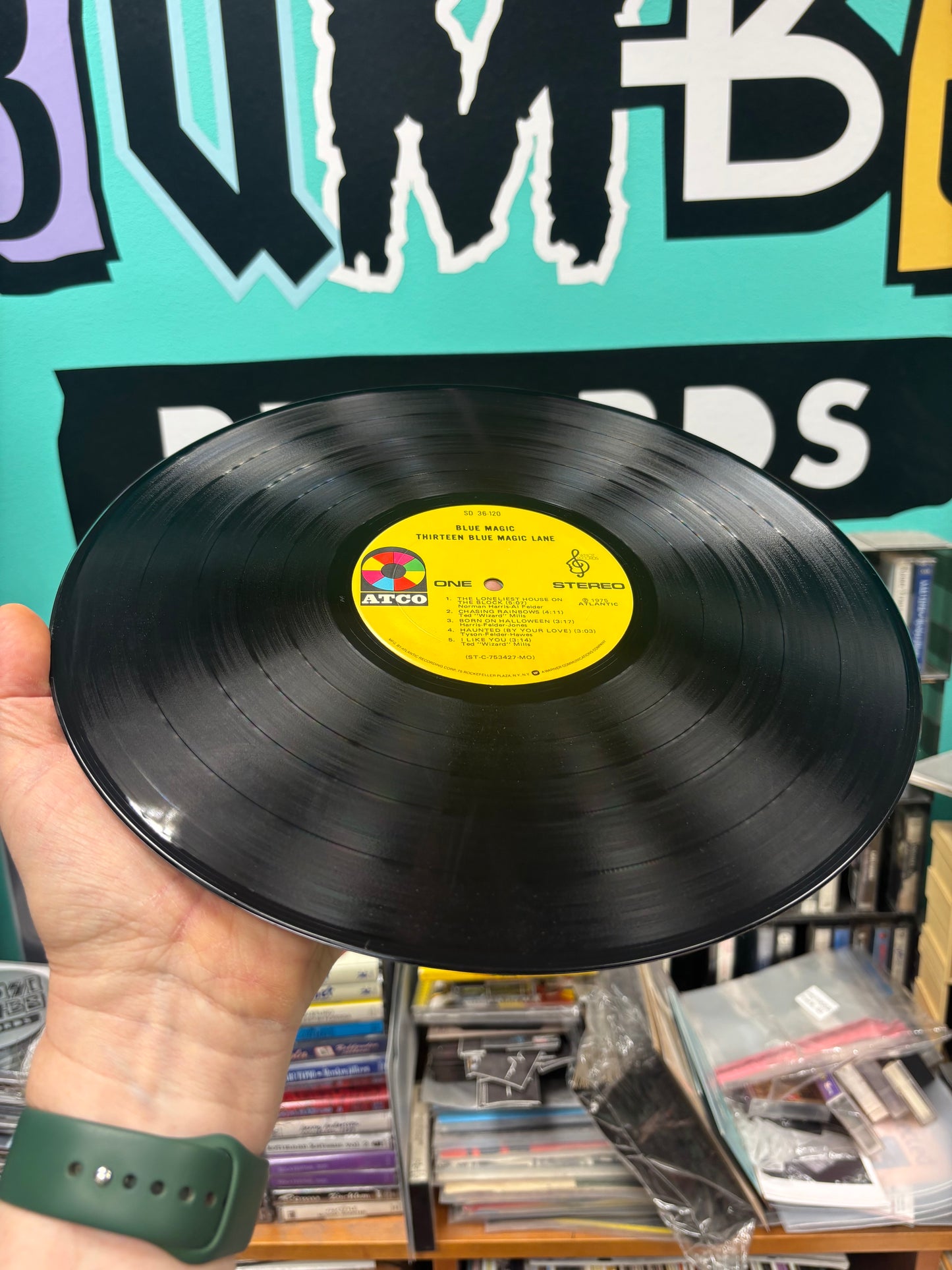 Blue Magic: Thirteen Blue Magic Lane, LP, Monarch Pressing, ATCO Records, WMOT Records, US 1975