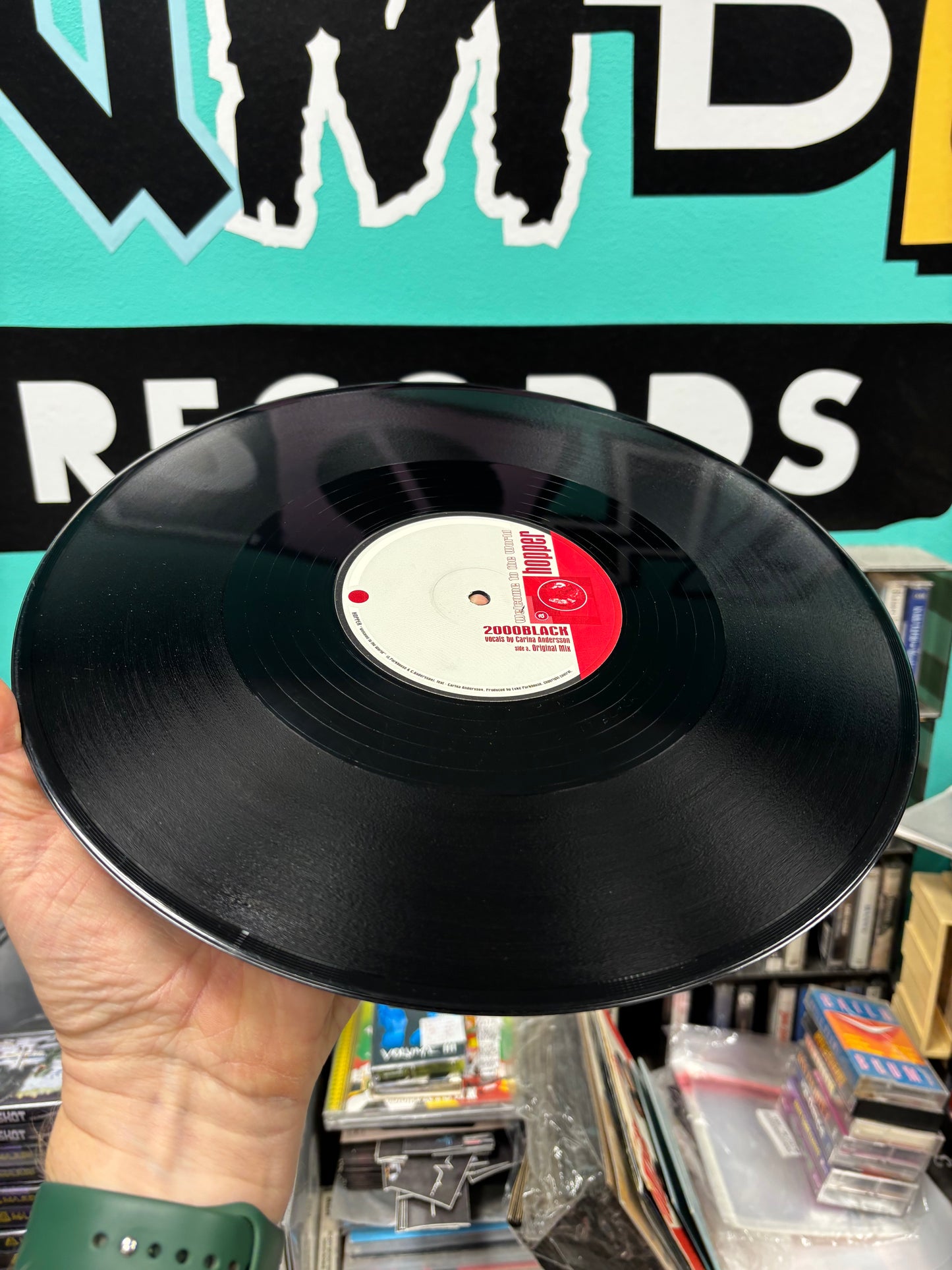 Hopper: Welcome To The World, 12inch, Only official pressing, 2000 Black, UK 2001