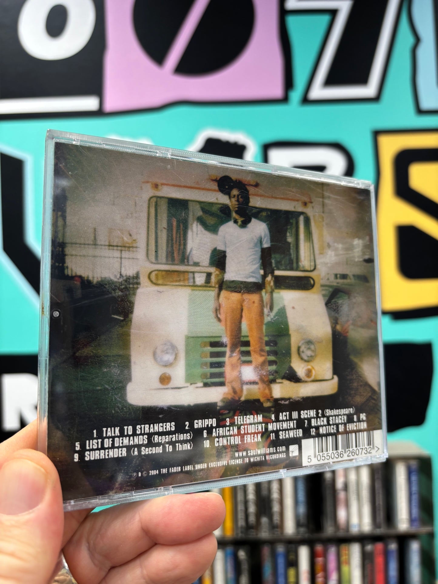 Saul Williams: Saul Williams, CD, V2, Europe 2004