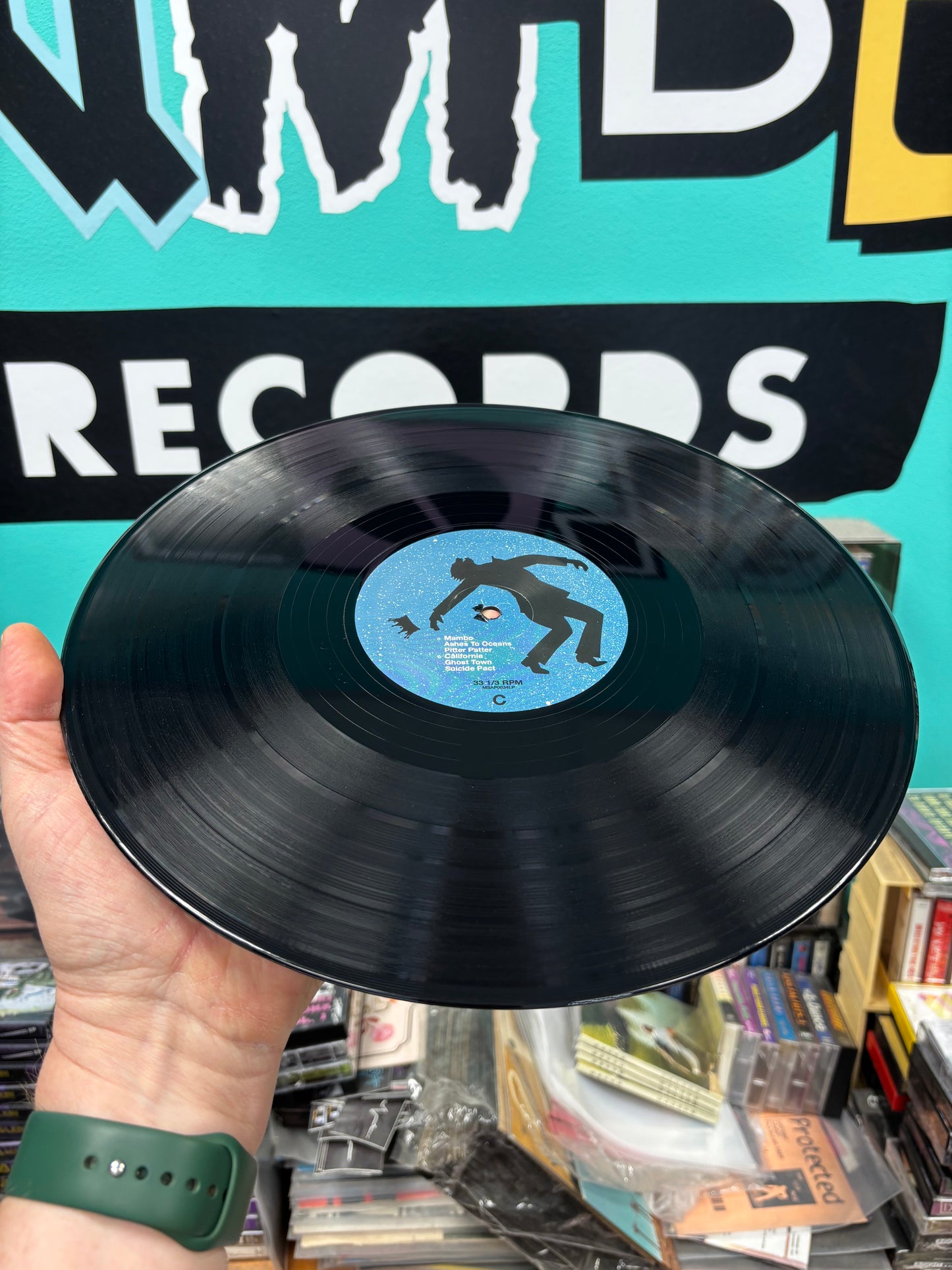 DJ Shadow: The Mountain Will Fall, 2LP, gatefold, Only vinyl pressing, Mass Appeal, Liquid Amber, US 2016
