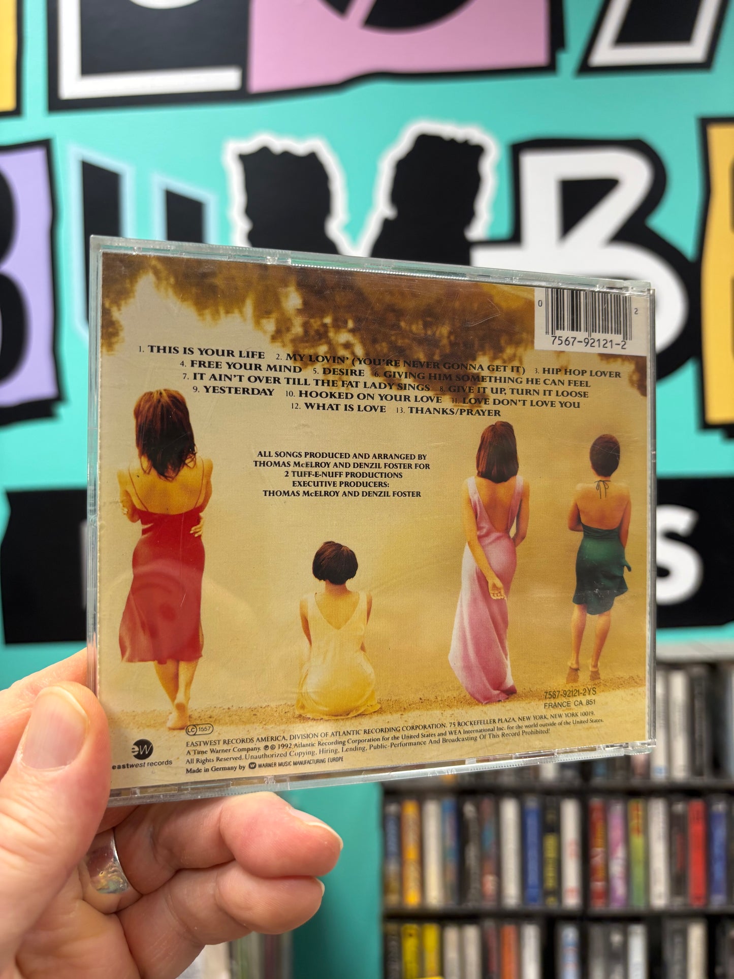 En Vogue: Funky Divas, CD, EastWest Records America, EastWest, Europe 1992