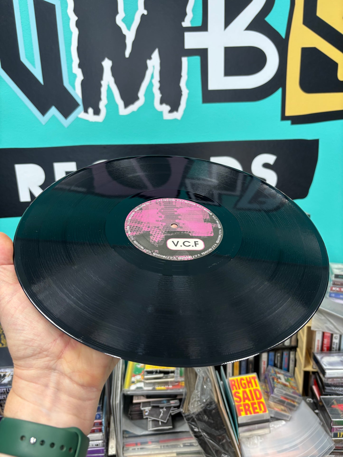 DJ Paola & The Geezer: The Fiction Of Science, 12inch, Only pressing, Voltage Controlled Frequencies, UK 2001