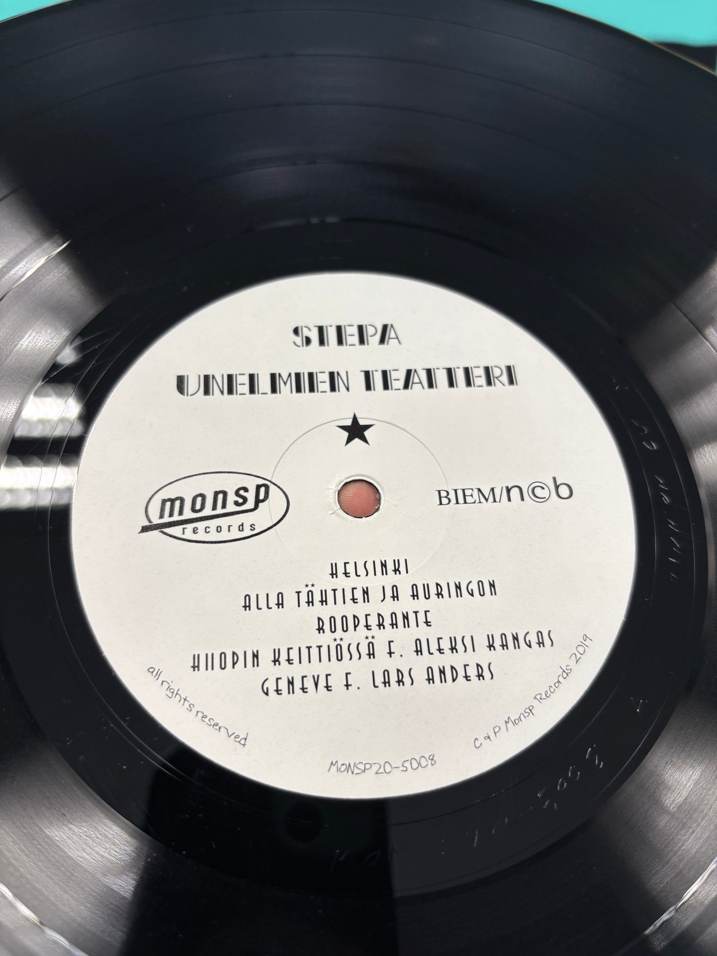Stepa: Unelmien Teatteri, 2LP, gatefold, Only pressing, Monsp Records, Finland 2019