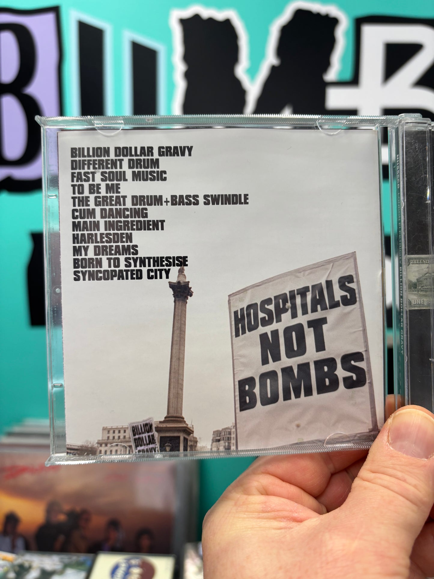 London Elektricity: Billion Dollar Gravy, CD, reissue, Sound Performance Pressing, Hospital Records, UK year?