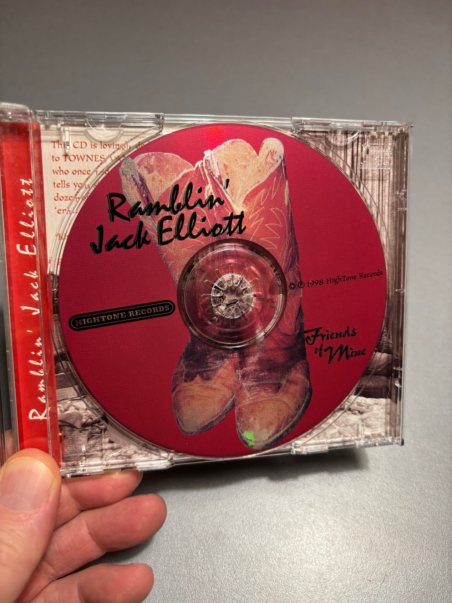 Ramblin’ Jack Elliott: Friends Of Mine, CD, Hightone Records, US 1998