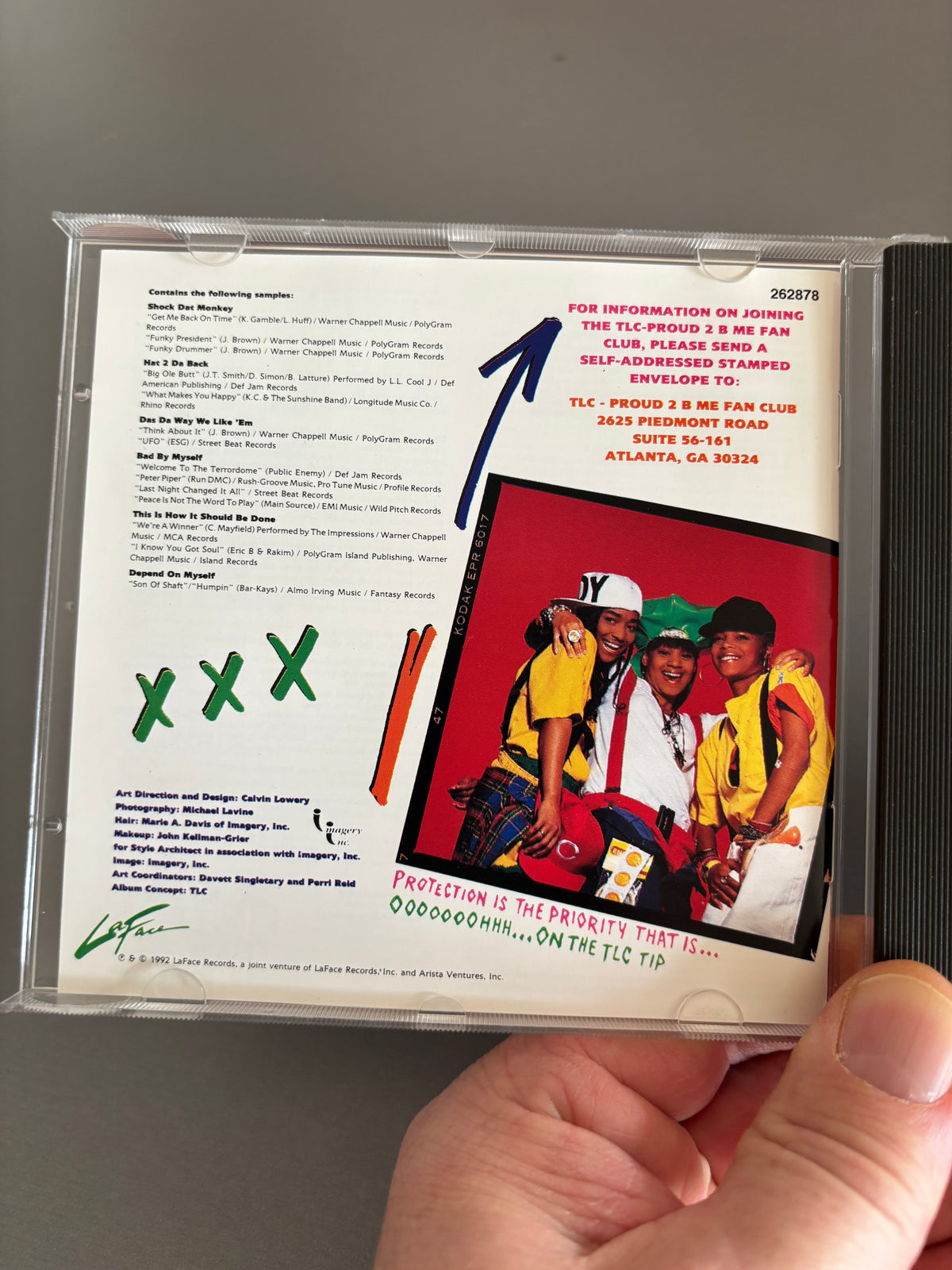 TLC: Ooooooohhh…On The TLC Tip, CD, reissue, LaFace Records, Arista, Europe year?