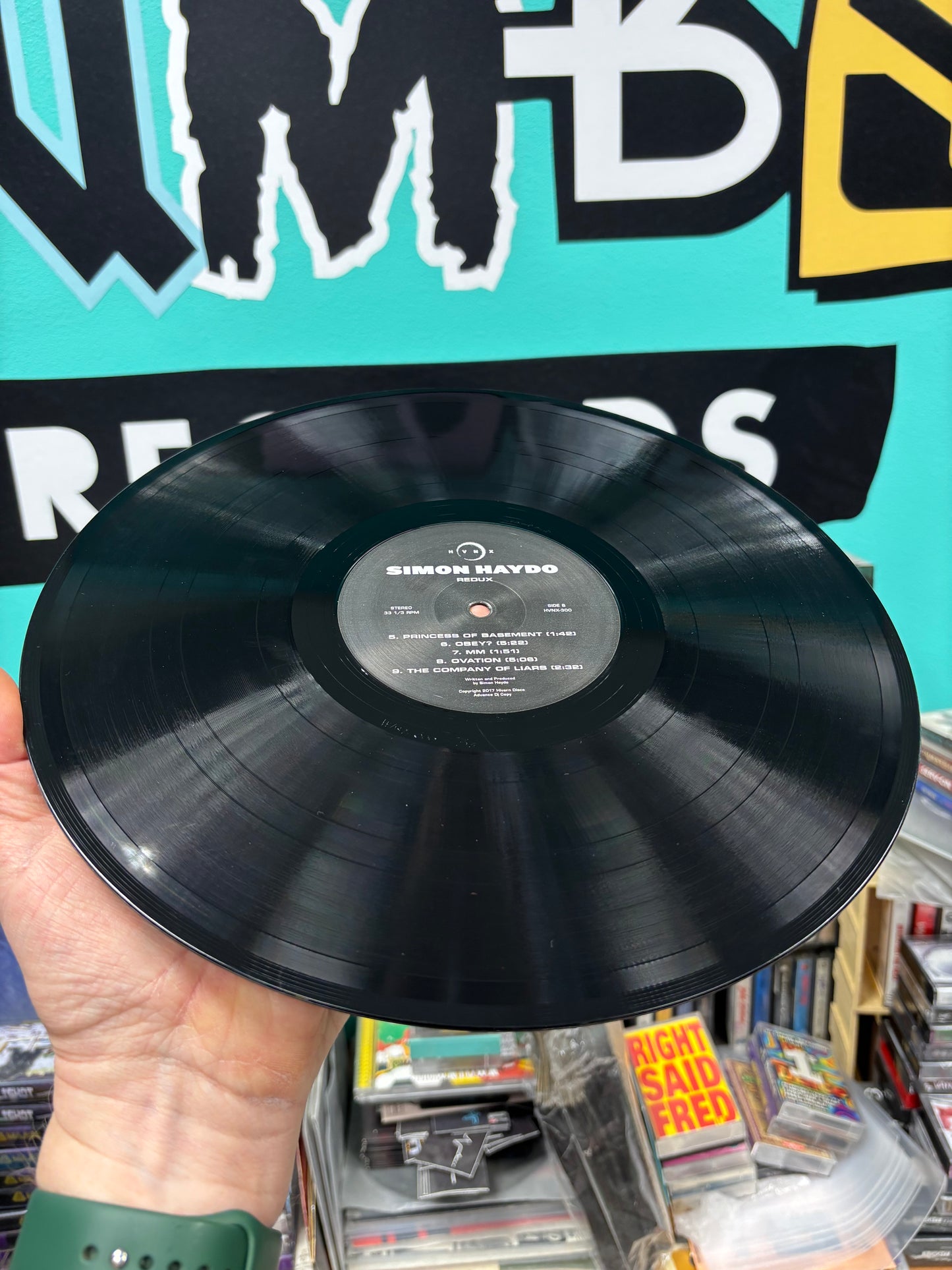 Simon Haydo: Redux, 12inch, Mini-Album, Only pressing, HVNX, Spain 2017