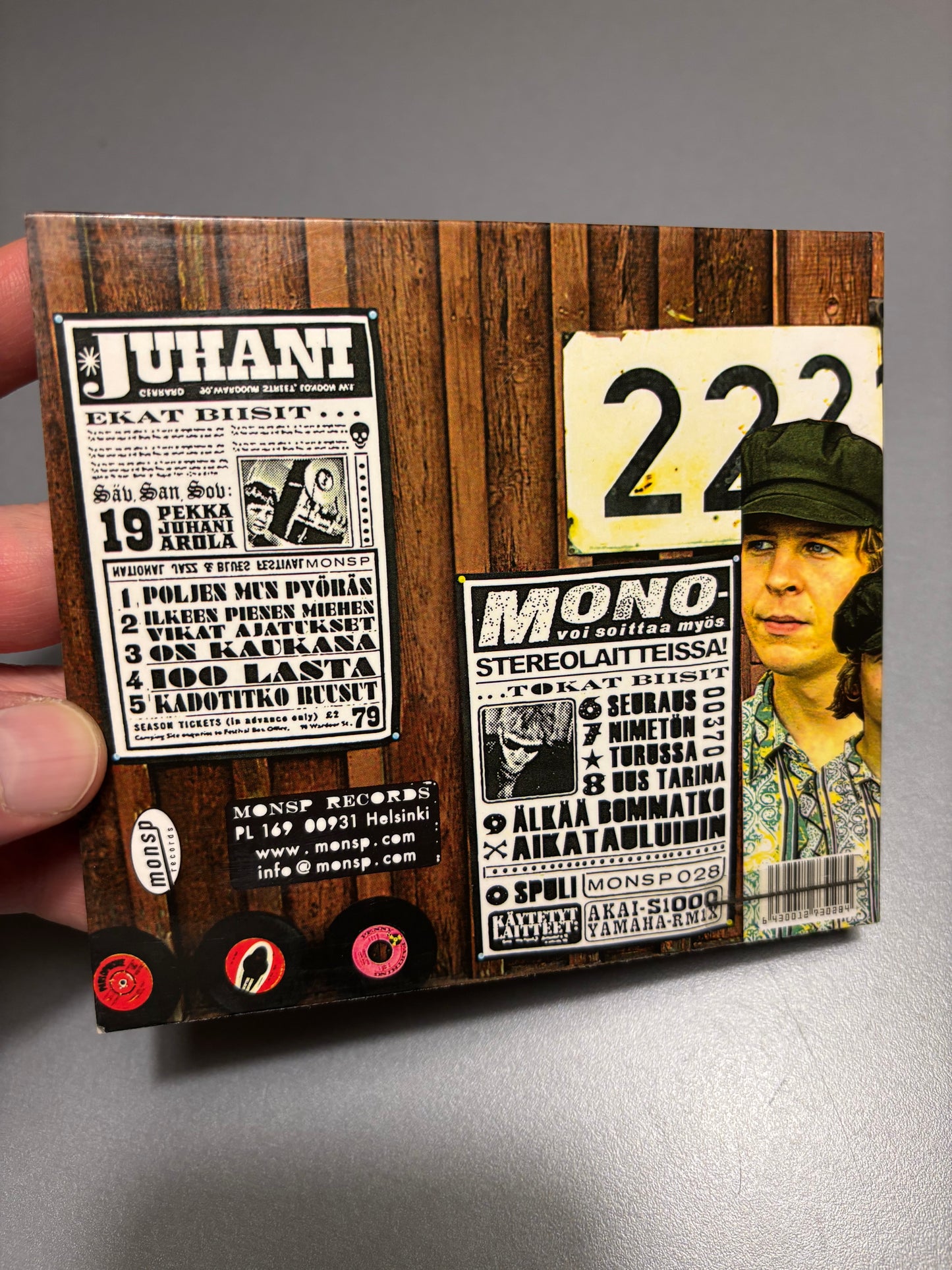 Juhani: On Kaukana, CD, Digipak, 1st pressing, Monsp Records, Finland 2005