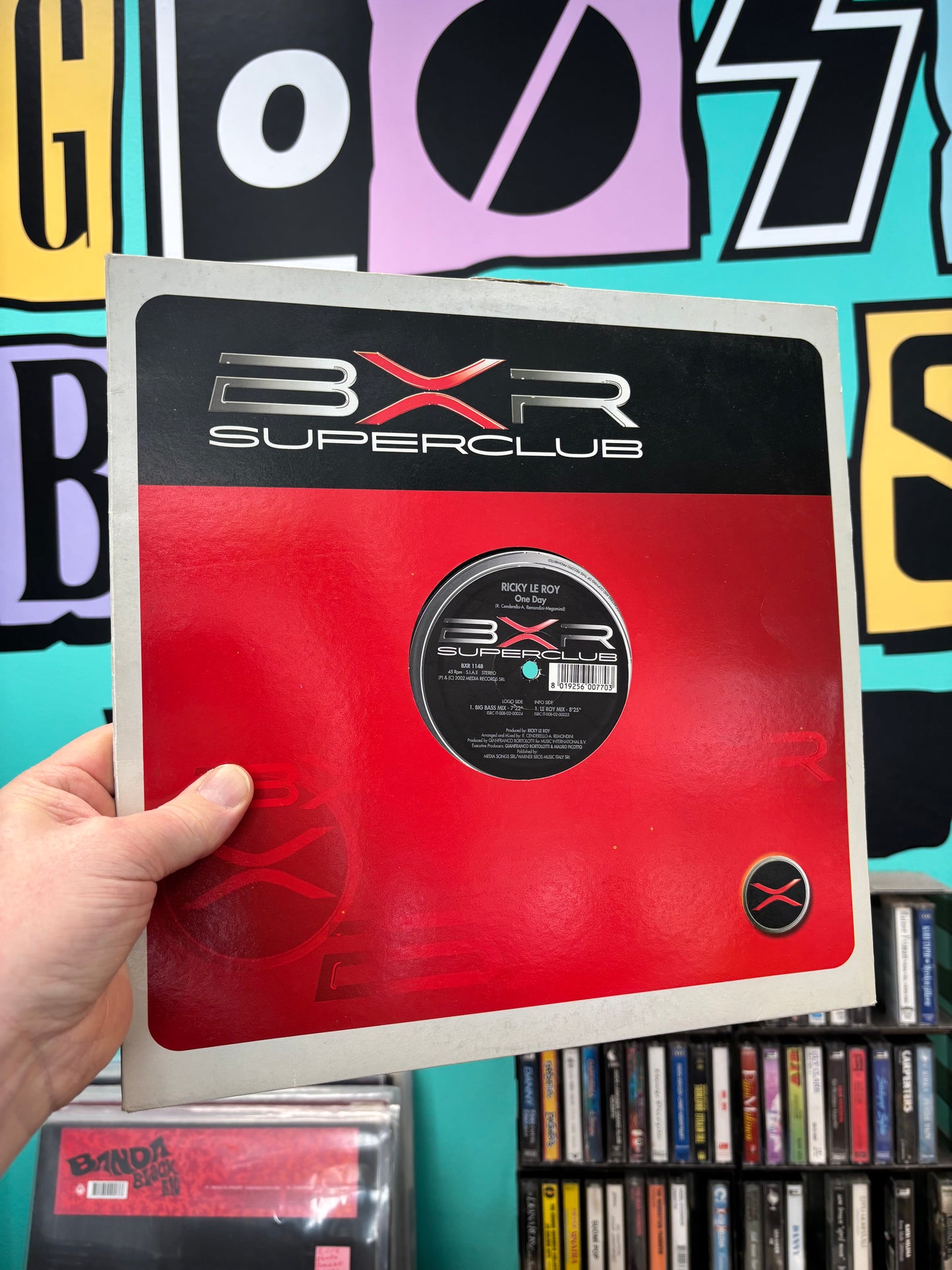 Ricky Le Roy: One Day, 12inch, 1st pressing, BXR, Italy 2002