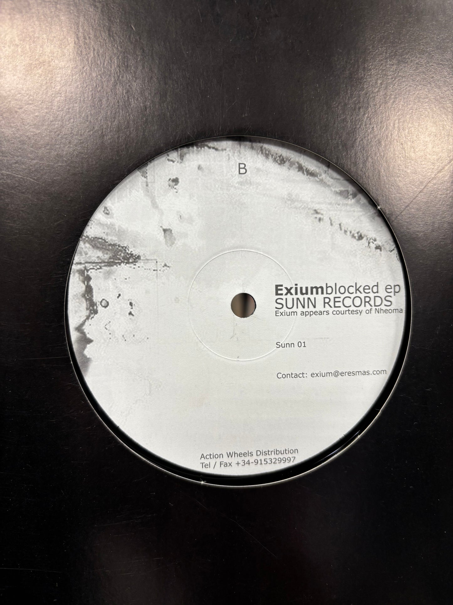 Exium: Blockhead EP, 12inch, Only official pressing, Sunn, Spain 2006