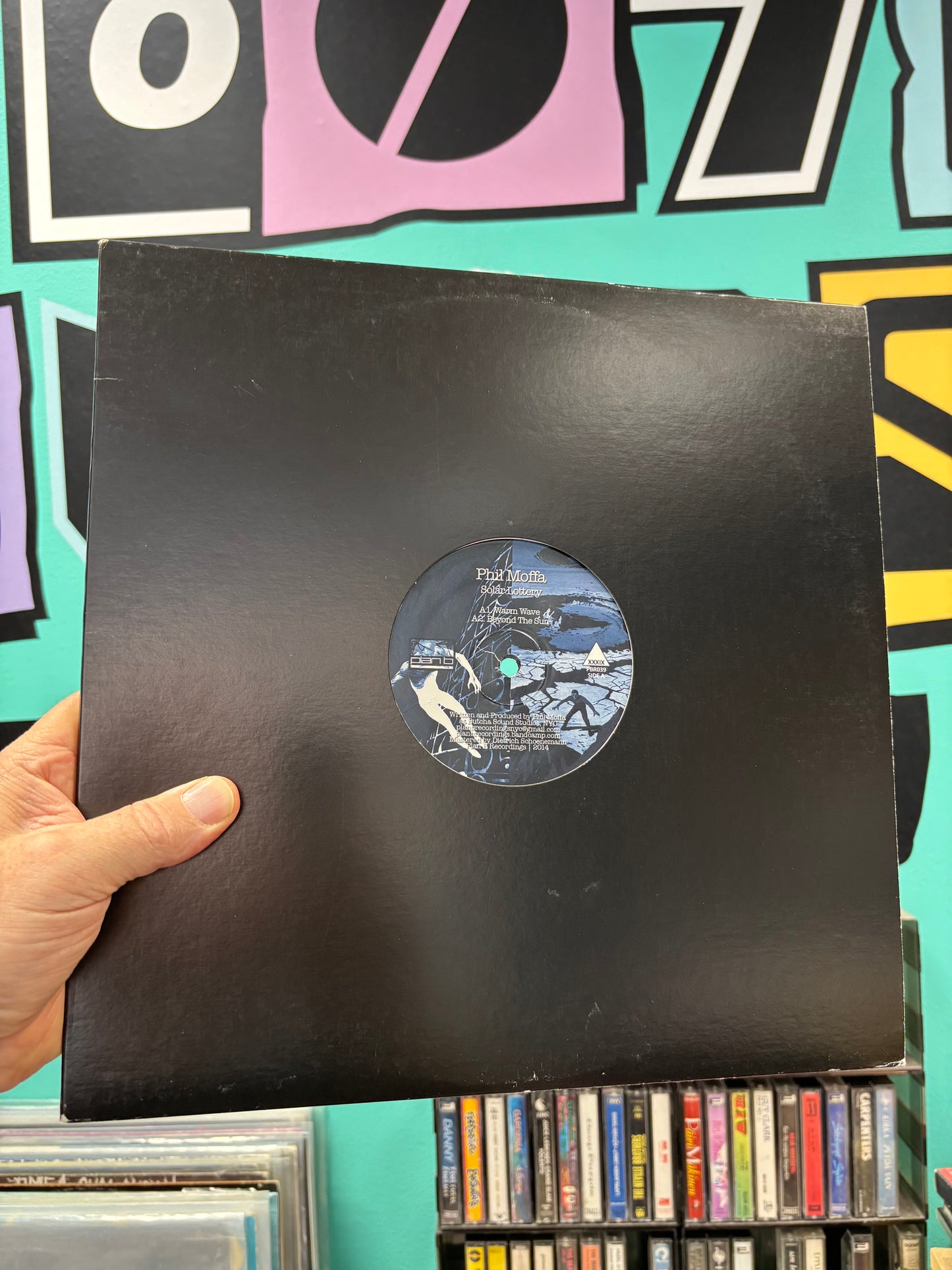 Phil Moffa: Solar Lottery, 12inch, Only pressing, Plan B Recordings, US 2014