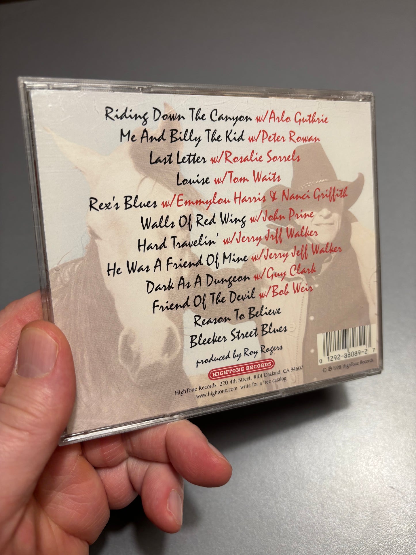 Ramblin’ Jack Elliott: Friends Of Mine, CD, Hightone Records, US 1998