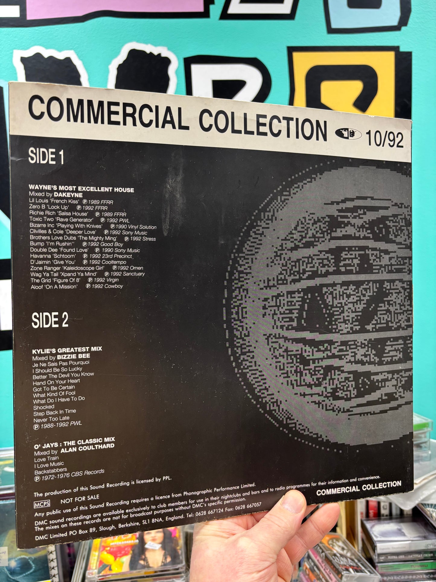 DMC - Commercial Collection 10/92, 12inch, Only pressing, DMC, UK 1992