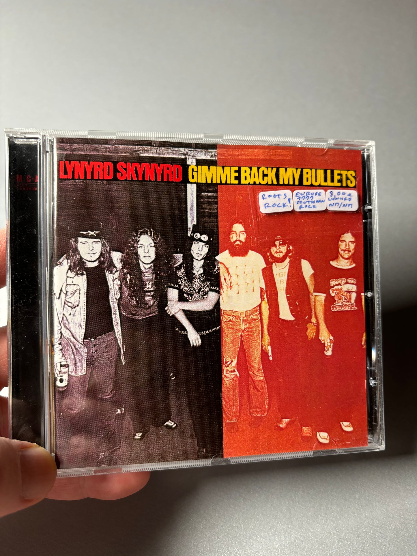 VARASTOALE‼️‼️‼️ Lynyrd Skynyrd: Gimme Back My Bullets, CD, reissue, remastered, MCA Records, Europe 1999