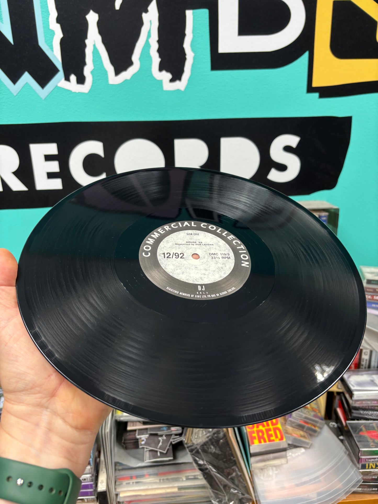 DMC - Commercial Collection 12/92, 12inch, Only pressing, DMC, UK 1992