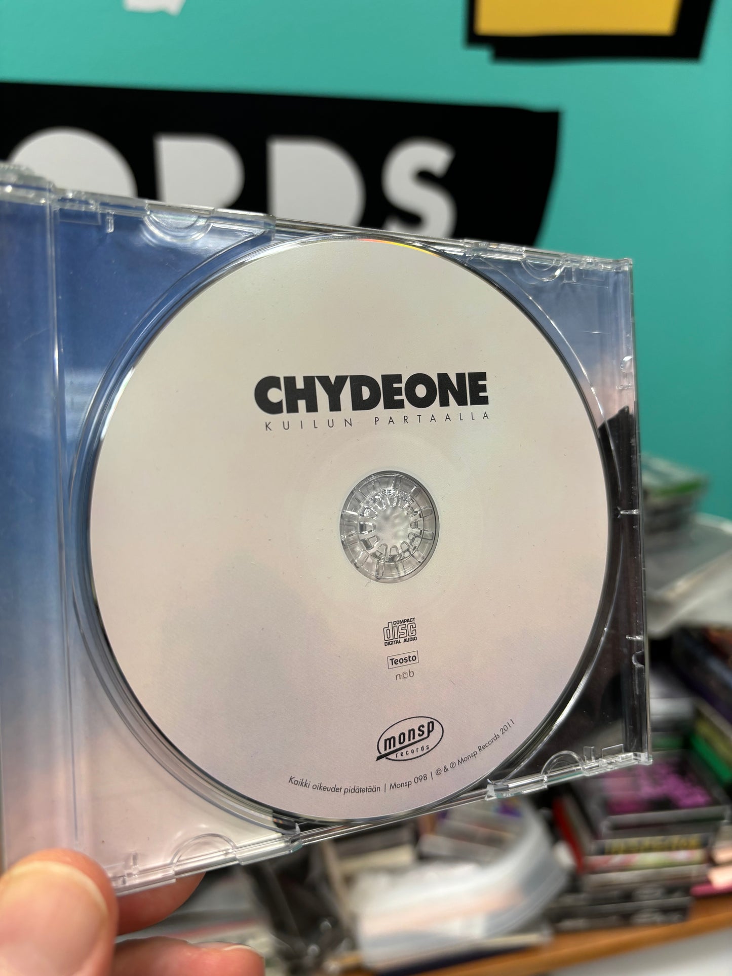 Chydeone: Kuilun Partaalla, CD, Only pressing, Monsp Records, Finland 2011