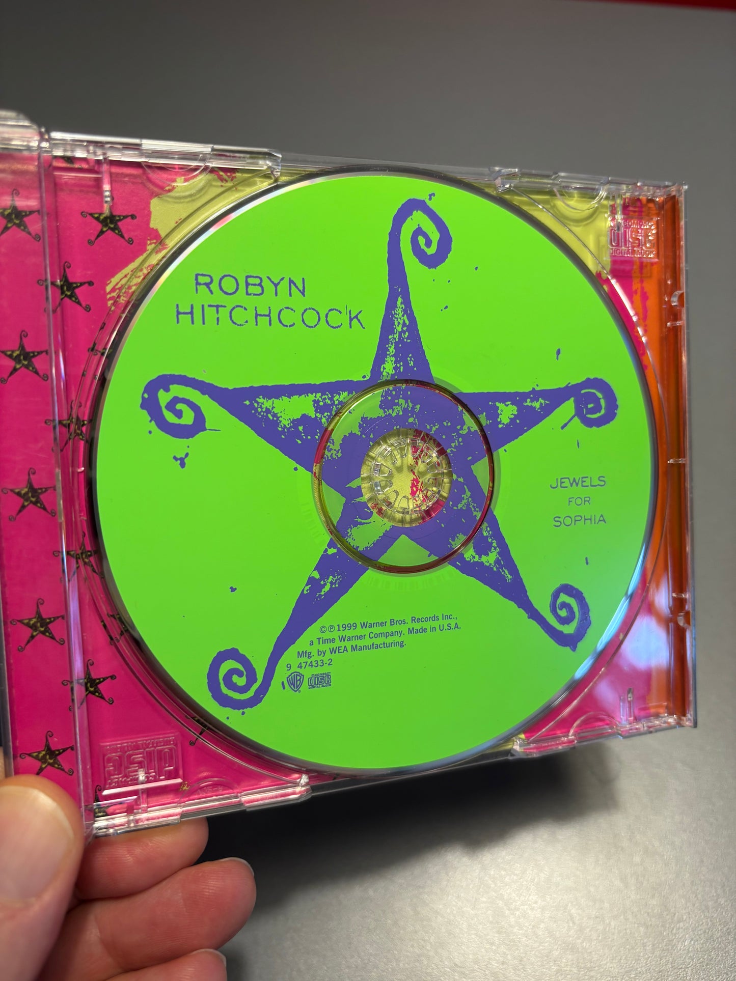 Robyn Hitchcock: Jewels For Sophia, CD, Warner Bros. Records, US 1999