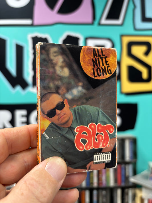 A.L.T. : All Nite Long, Cassette single, 1st pressing, Only cassette pressing, Par Records, US 1993