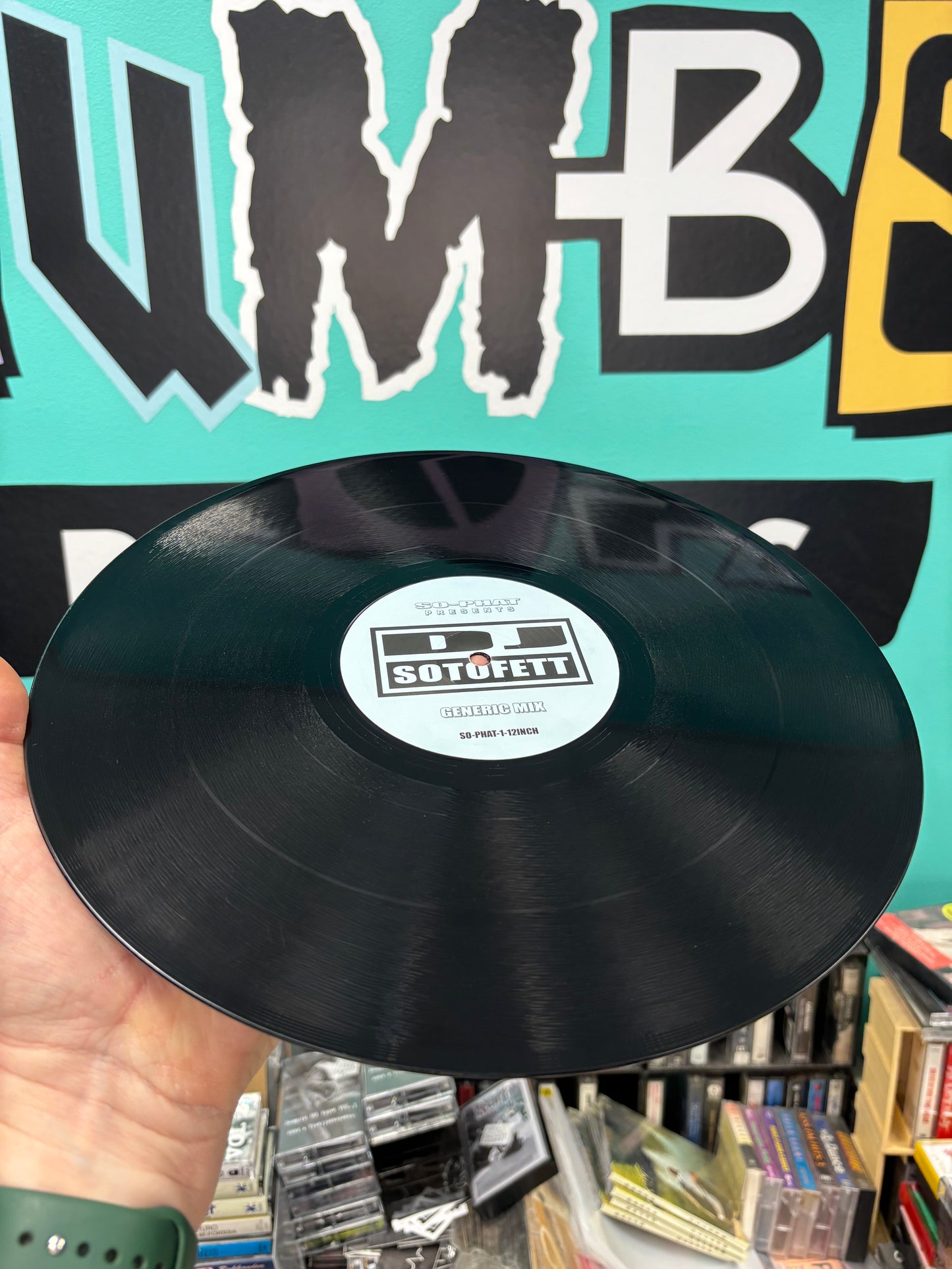 DJ Sotofett: Generic Mix/Alternate Mix, 12inch, Only pressing, SO-PHAT, Germany 2016