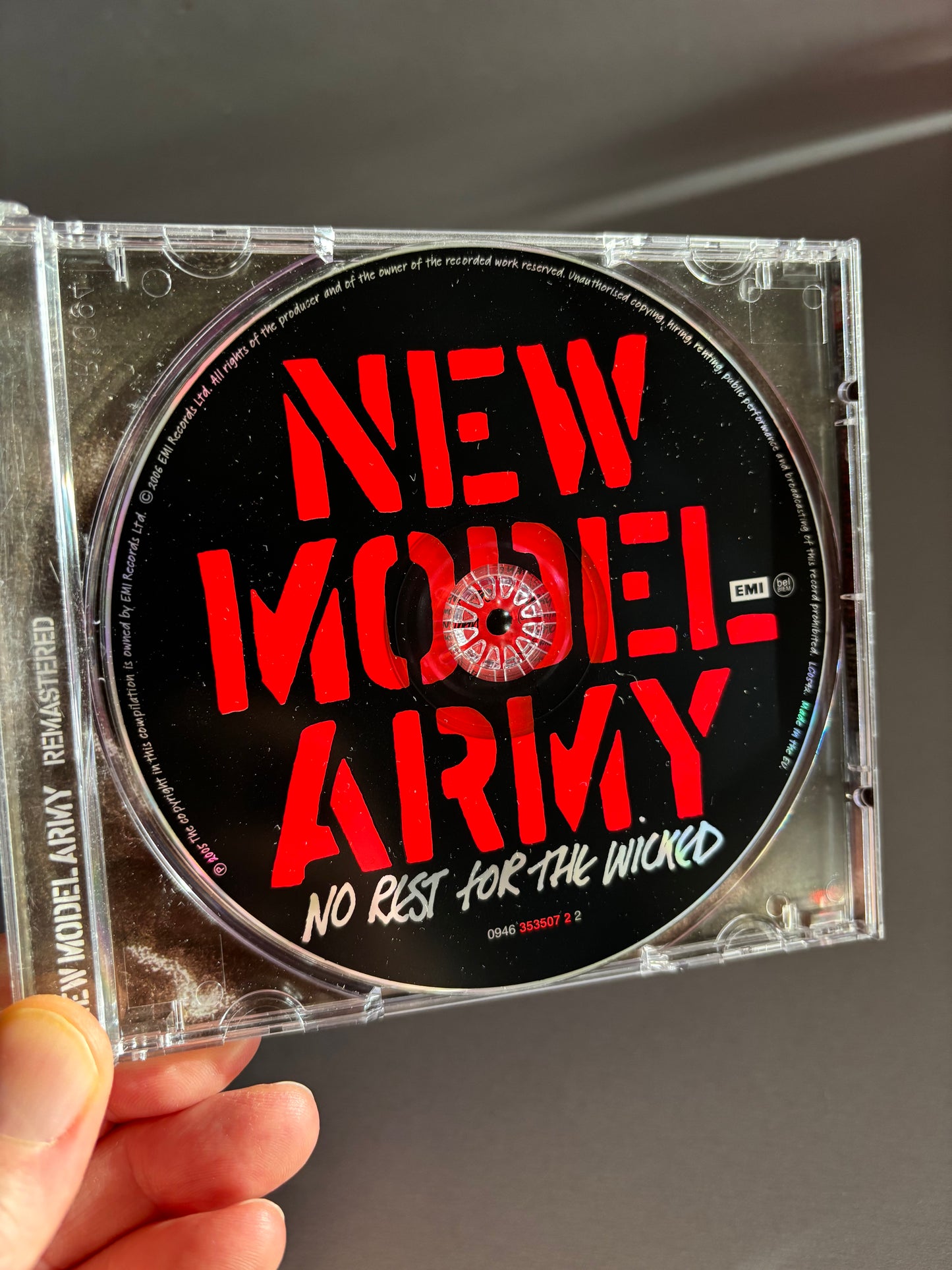 New Model Army: No Rest For The Wicked, CD, reissue, remastered, EMI, UK & Europe 2006