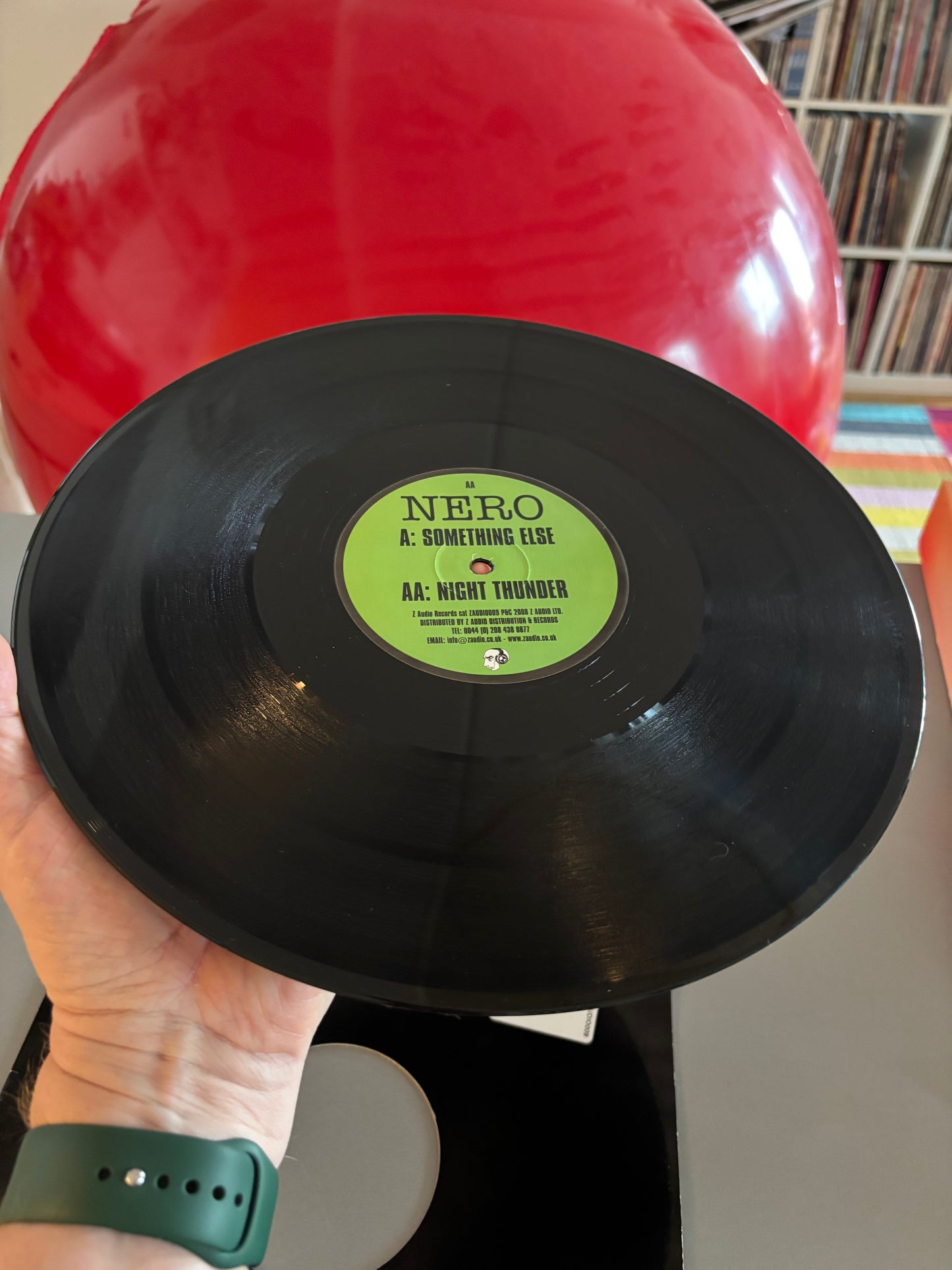 Nero: Something Else/Night Thunder, 12inch, Only pressing, Z Audio, UK 2008