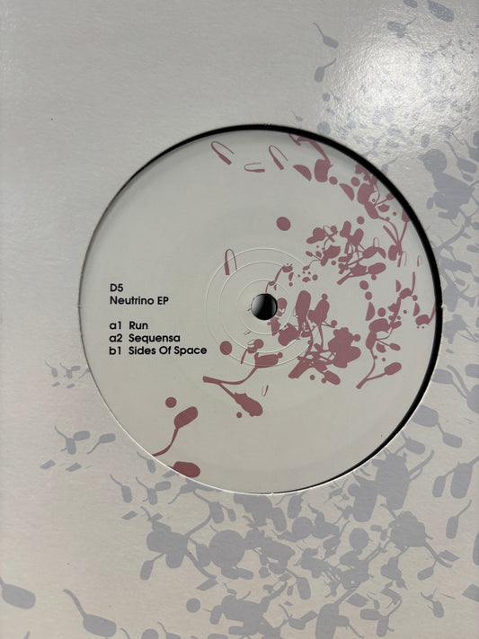 D5: Neutrino EP, 12inch, 1st pressing, Delsin, Netherlands 2006