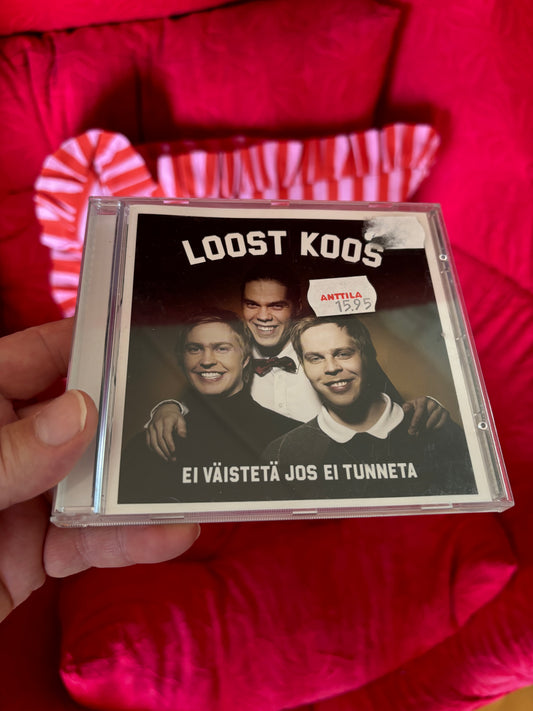 Loost Koos: Ei Väistetään Jos Ei Tunneta, CD, Only official pressing, Monsp Records, Finland 2008