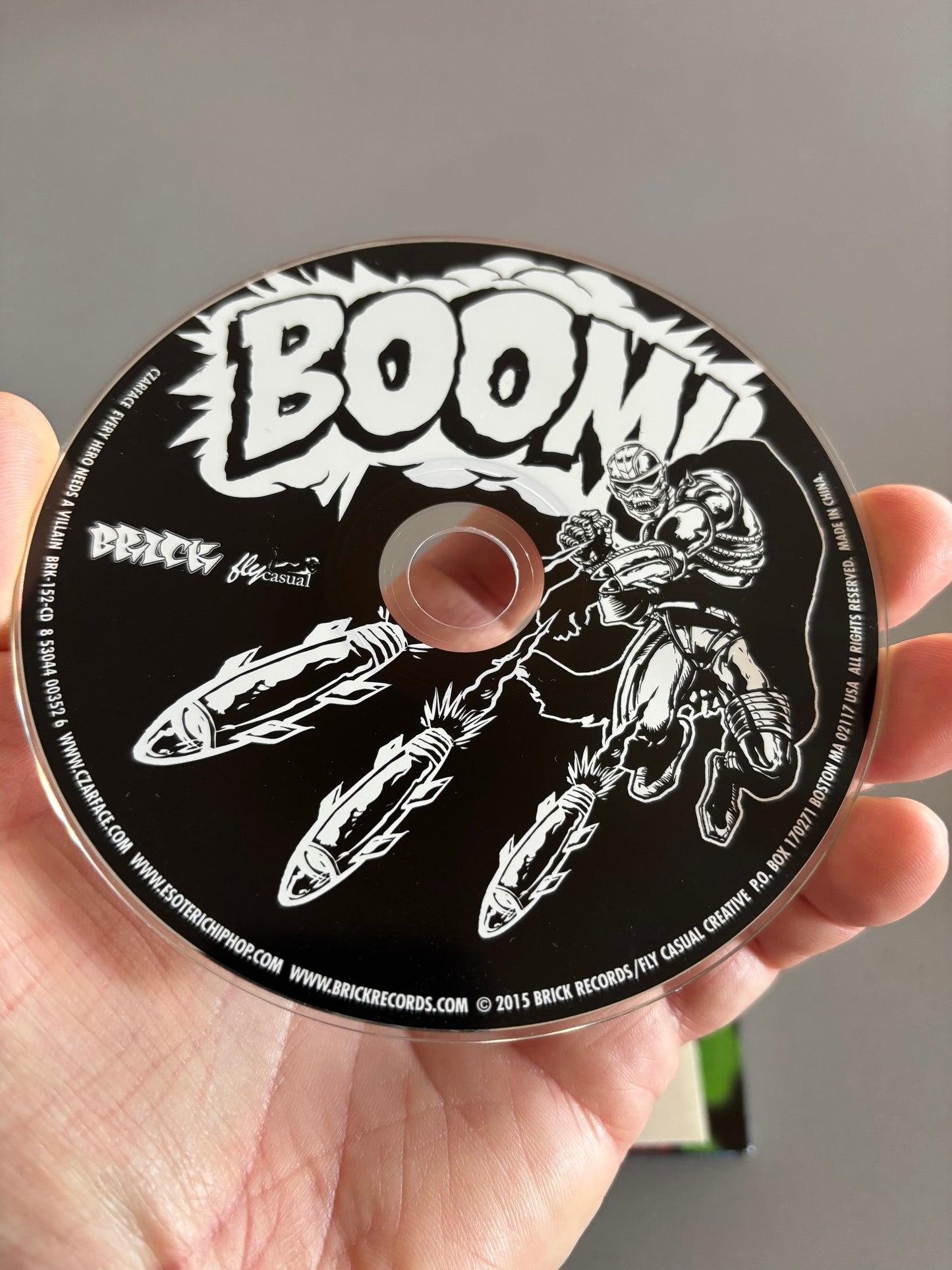 Czarface: Every Hero Needs A Villain, CD, OG pressing, Deluxe Edition, Limited Edition, Brick Records, Fly Casual Records, US 2015
