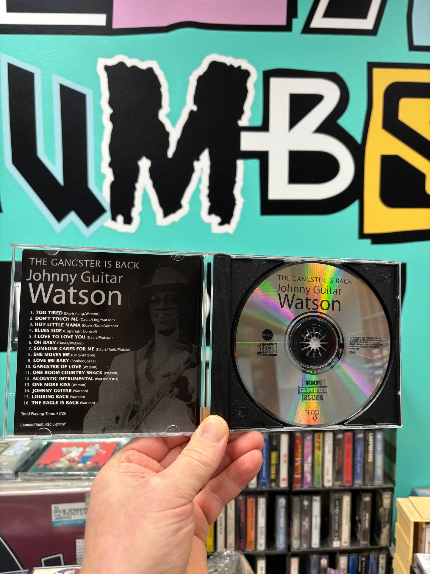 Johnny Guitar Watson: The Gangster Is Back, CD, reissue, Compilation, Weton-Wesgram, Europe 2007