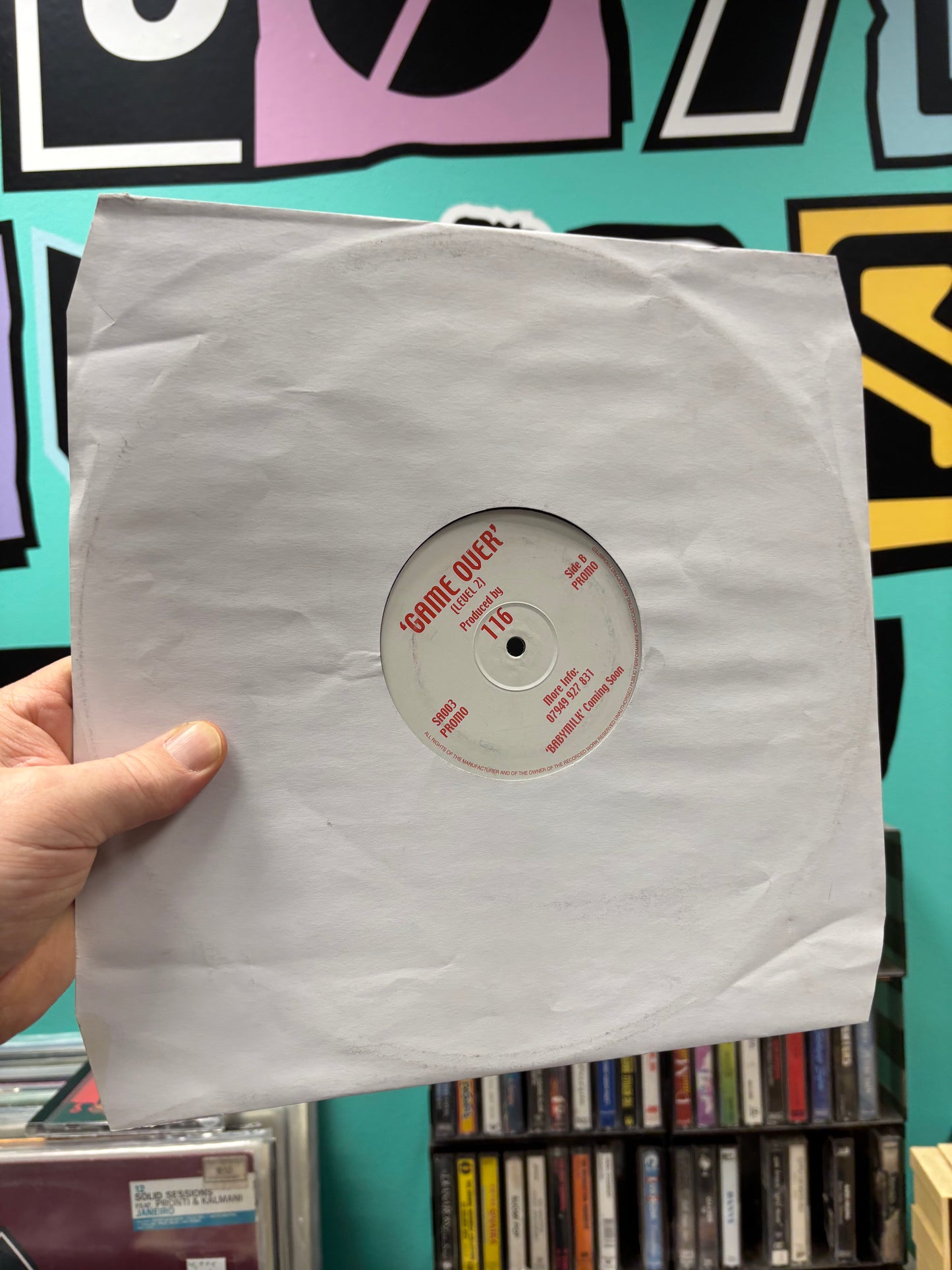 Youngster and 116: Baby Pulse/Game Over (Level 2), 12inch, Only pressing, DDJs Productions, UK 2003