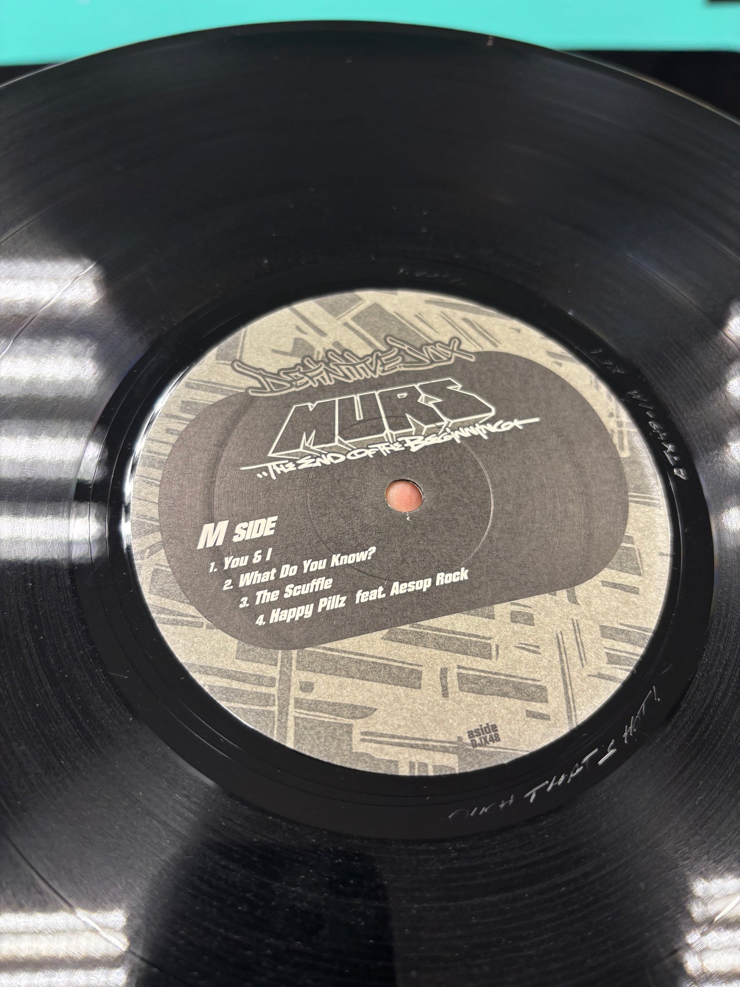 Murs: ….The End Of The Beginning, 2LP, reissue, Only vinyl pressing, Definitive Jux, US 2003