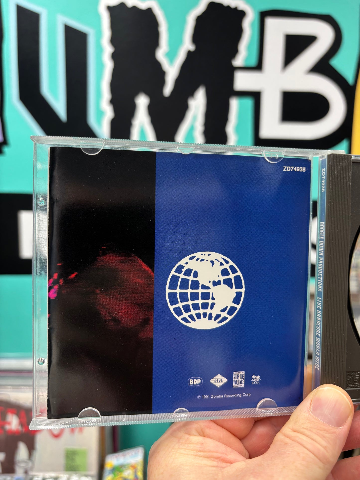 Boogie Down Productions: Live Hardcore Worldwide, CD, Jive, Europe 1991