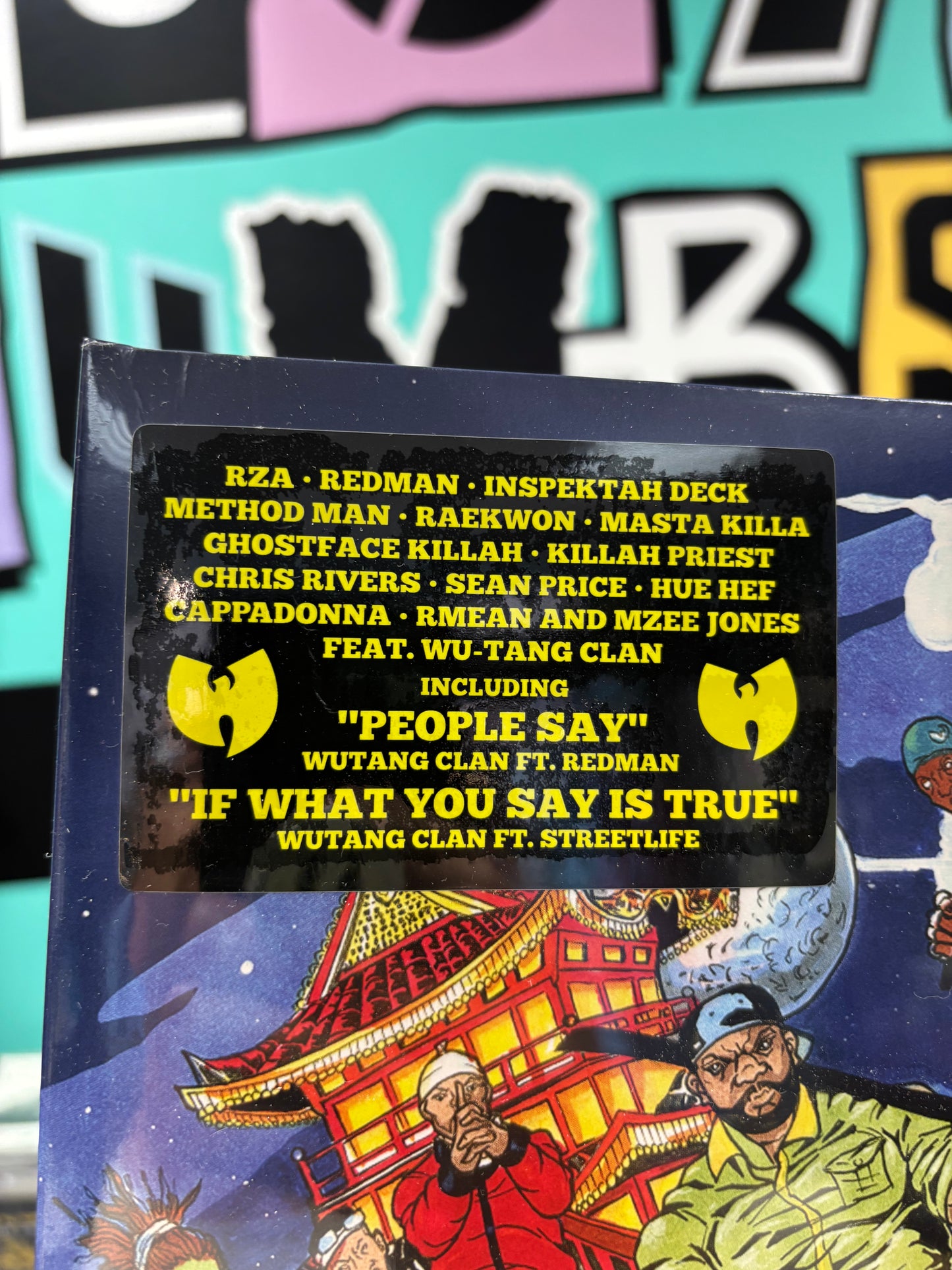 Wu-Tang: The Saga Continues, Box Set, CD, CD instrumentals, 2LP gatefold purple vinyl, cartoon, t-shirt, rolling paper, Limited Edition, 36 Chambers, eOne, SPV, UK & Europe 2017