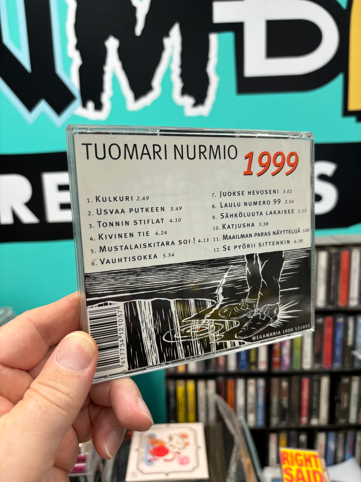 Tuomari Nurmio: 1999, CD, Only CD pressing, Megamania, Finland 1999