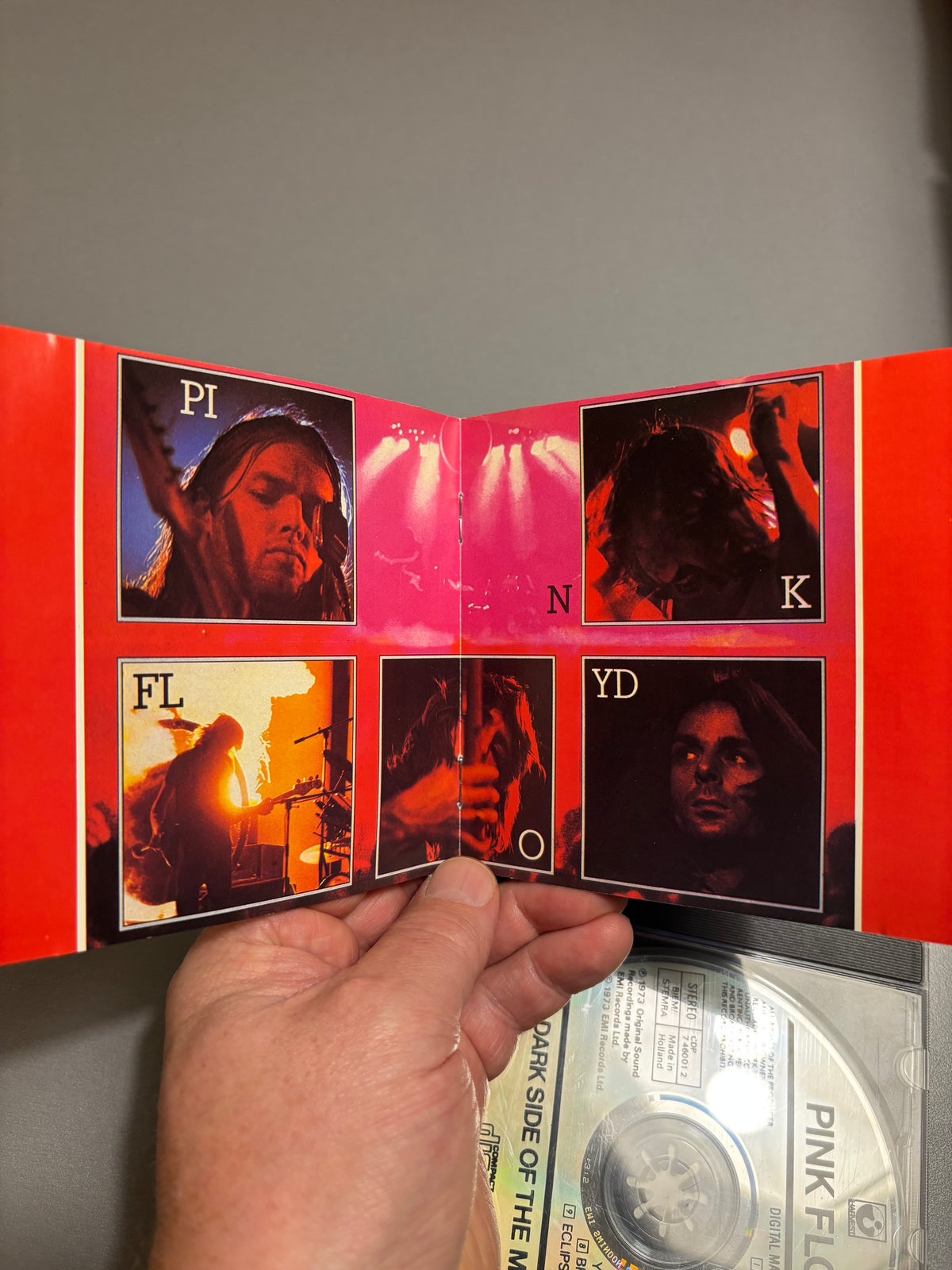 Pink Floyd: The Dark Side Of The Moon, CD, reissue, EMI Swindon Pressing, Harvest, UK year?