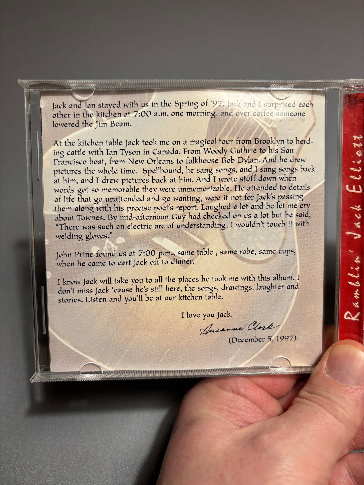 Ramblin’ Jack Elliott: Friends Of Mine, CD, Hightone Records, US 1998