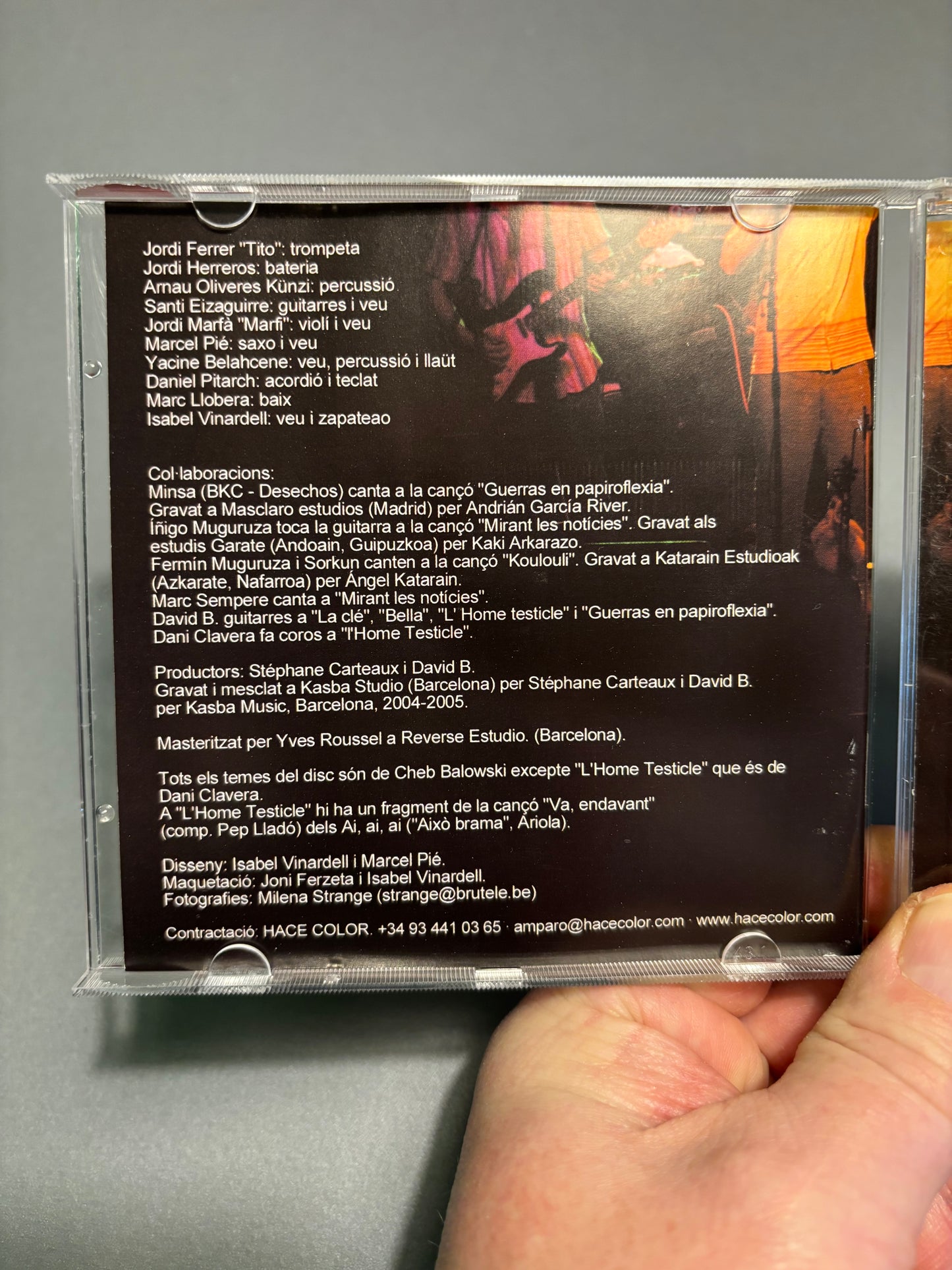 Cheb Balowski: Plou Plom(Musiqueta Que Enamora), CD, 1st pressing, Kasba Music, Spain 2005