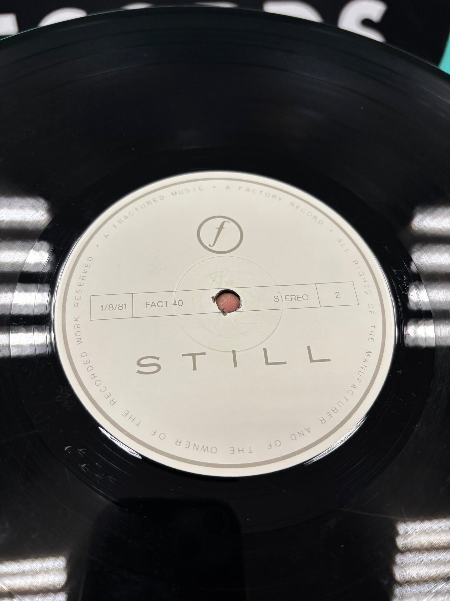 Joy Division: Still, 2LP, Gatefold, reissue, Factory, UK 1989